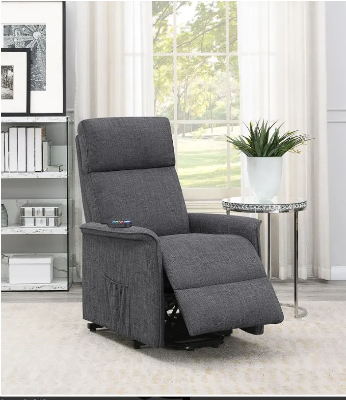 Herrera Power Lift Recliner With Wired Remote Beige