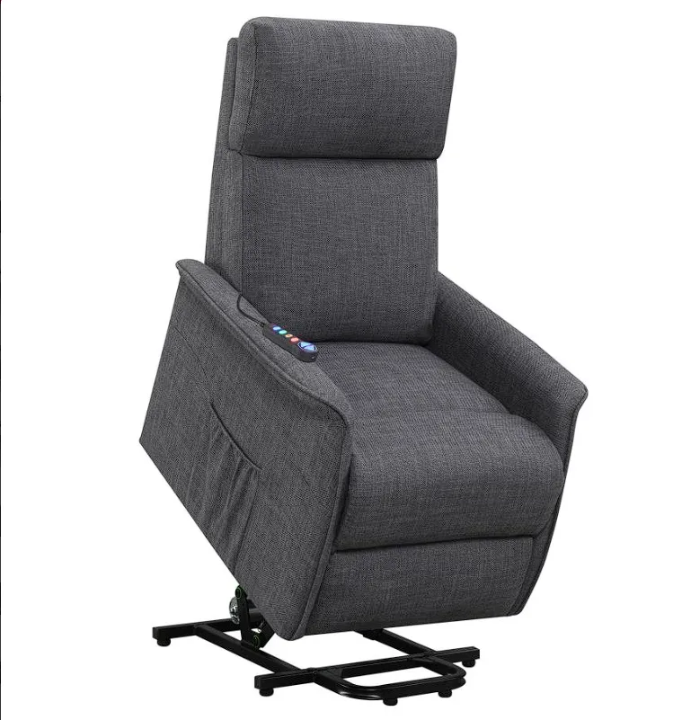 Herrera Power Lift Recliner With Wired Remote Beige