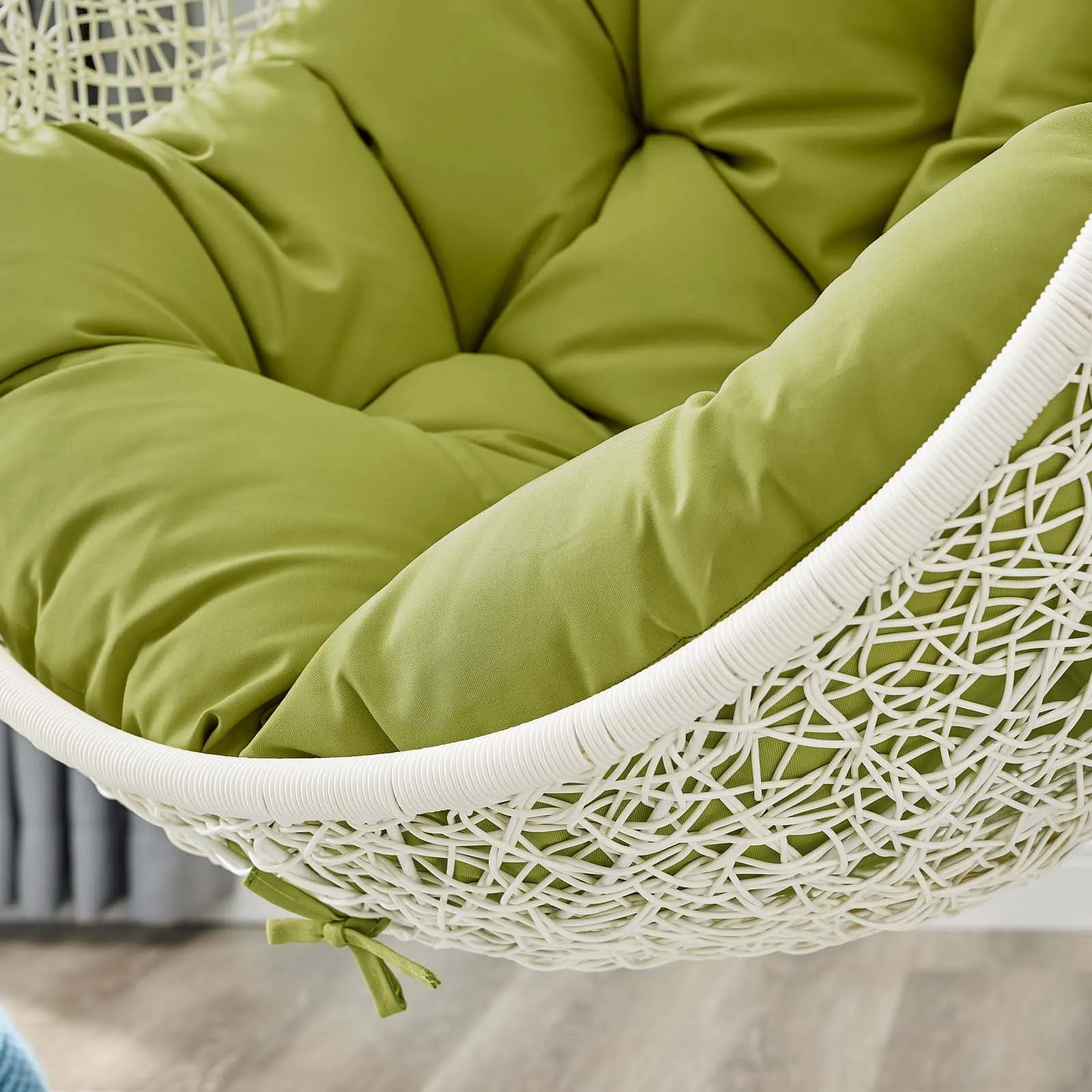 Hide Outdoor Patio Swing Chair With Stand by Modway