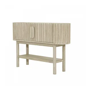 Humbach Console Table - White Washed Natural