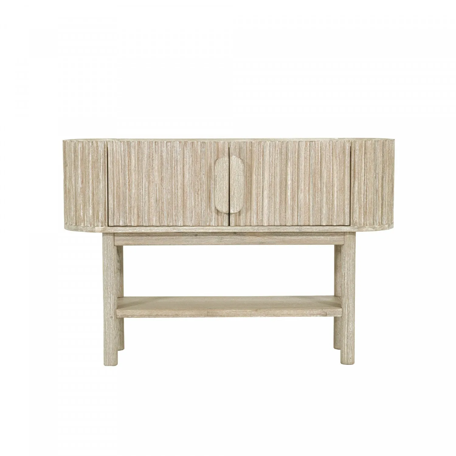 Humbach Console Table - White Washed Natural