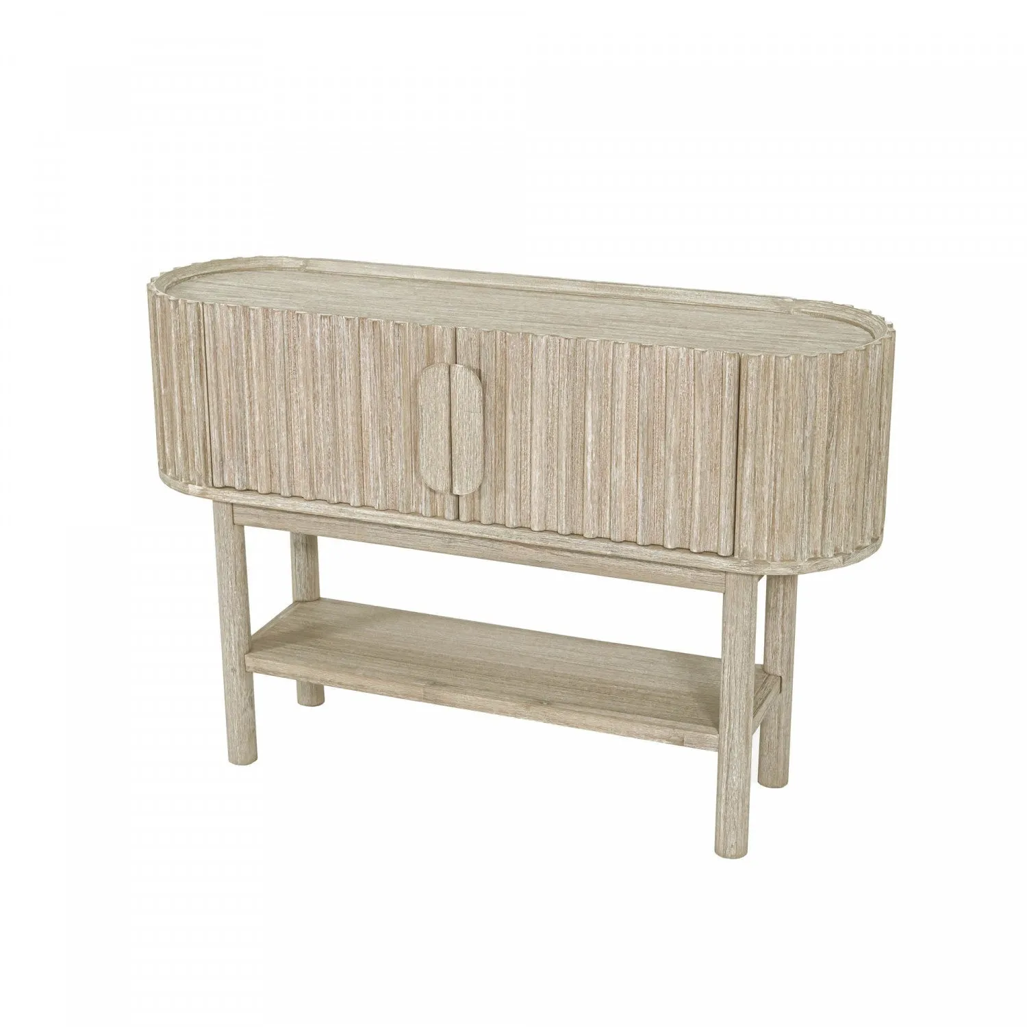 Humbach Console Table - White Washed Natural
