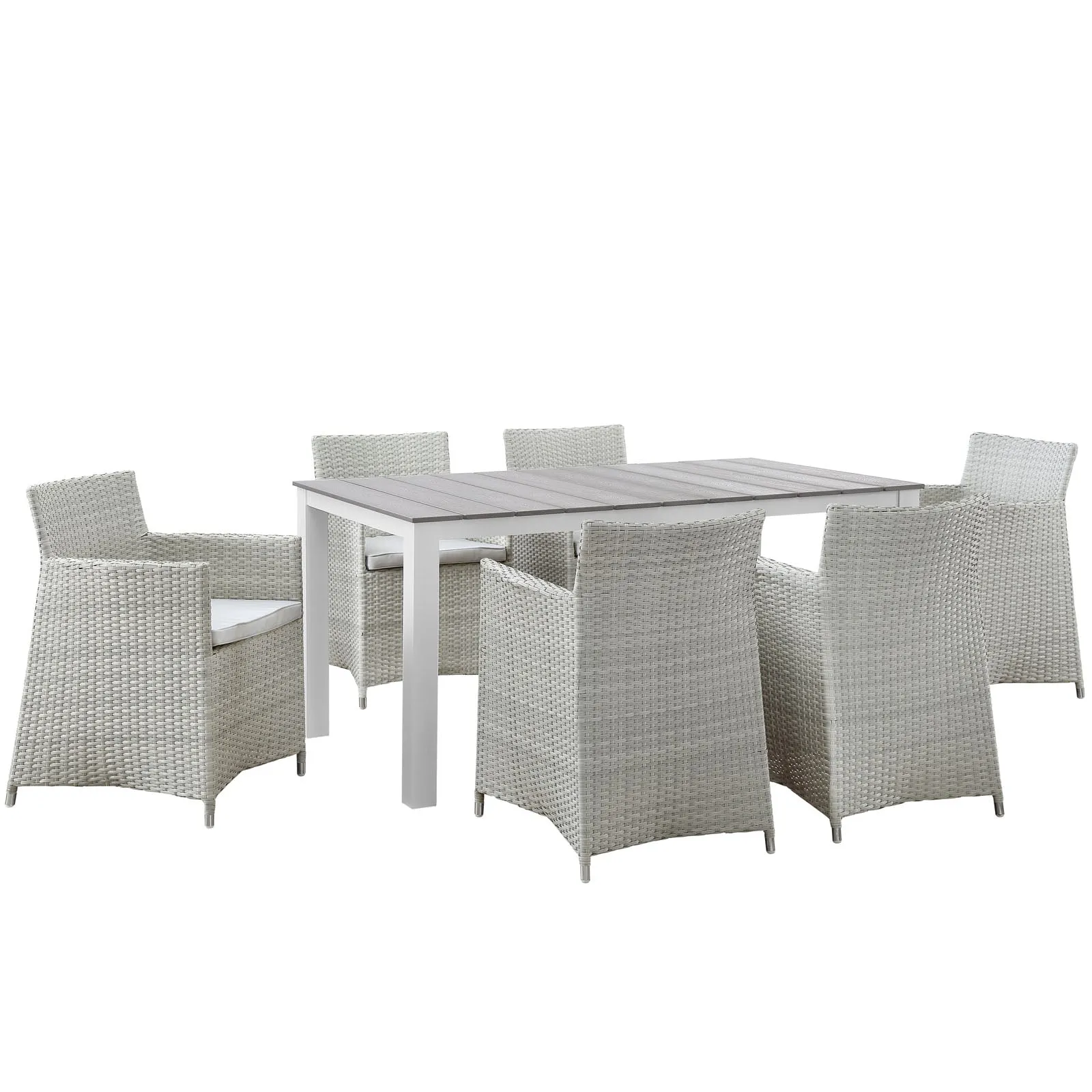Junction 7 Piece Outdoor Patio Dining Set by Modway