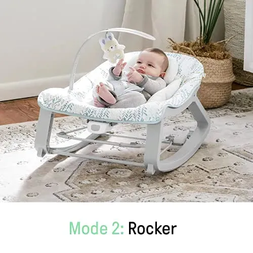 Keep Cozy 3-in-1 Grow with Me Bounce and Rock Seat - Spruce