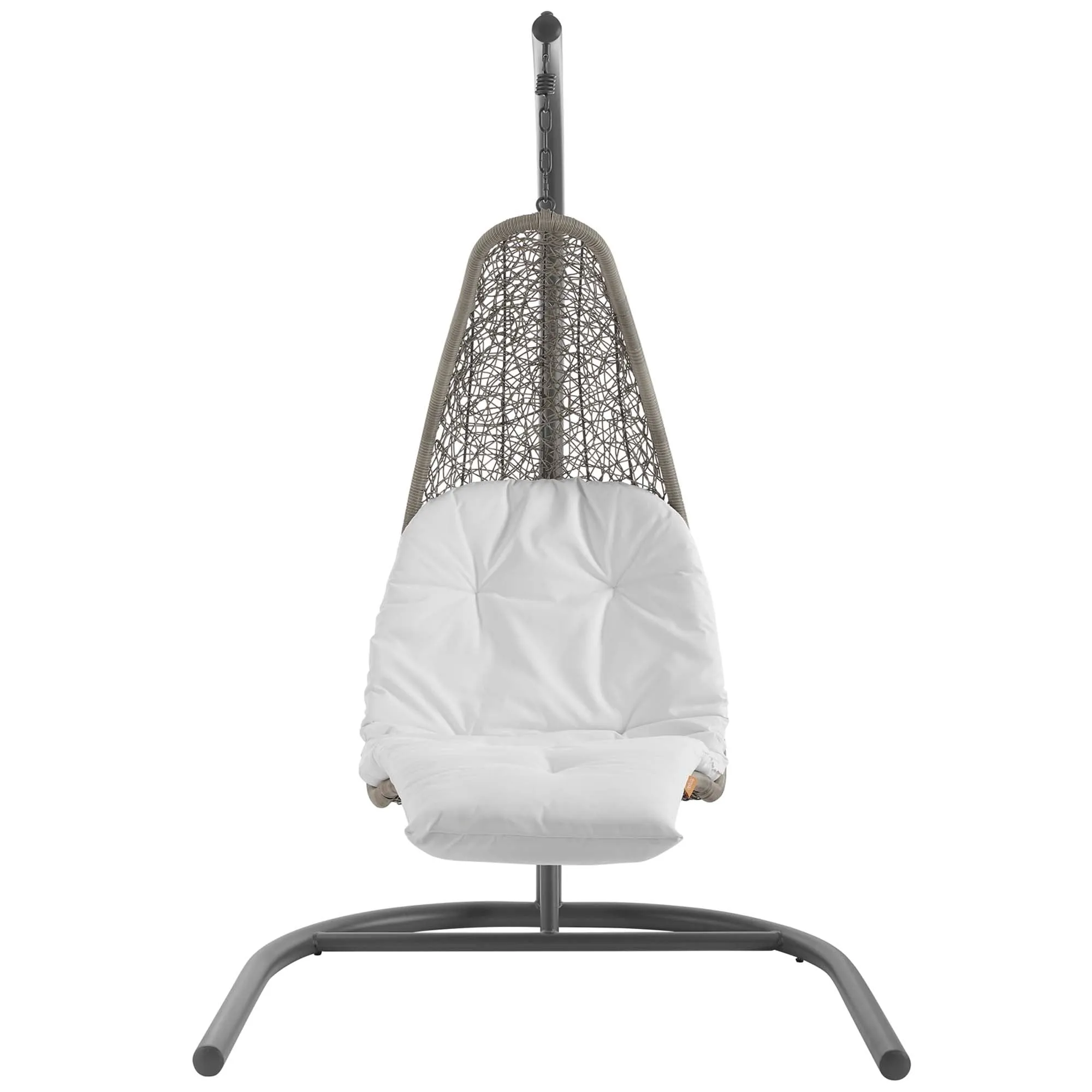 Landscape Hanging Chaise Lounge Outdoor Patio Swing Chair by Modway