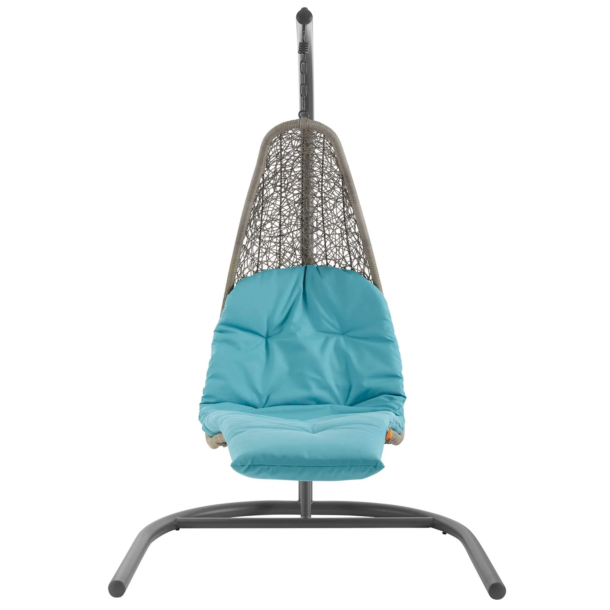 Landscape Hanging Chaise Lounge Outdoor Patio Swing Chair by Modway
