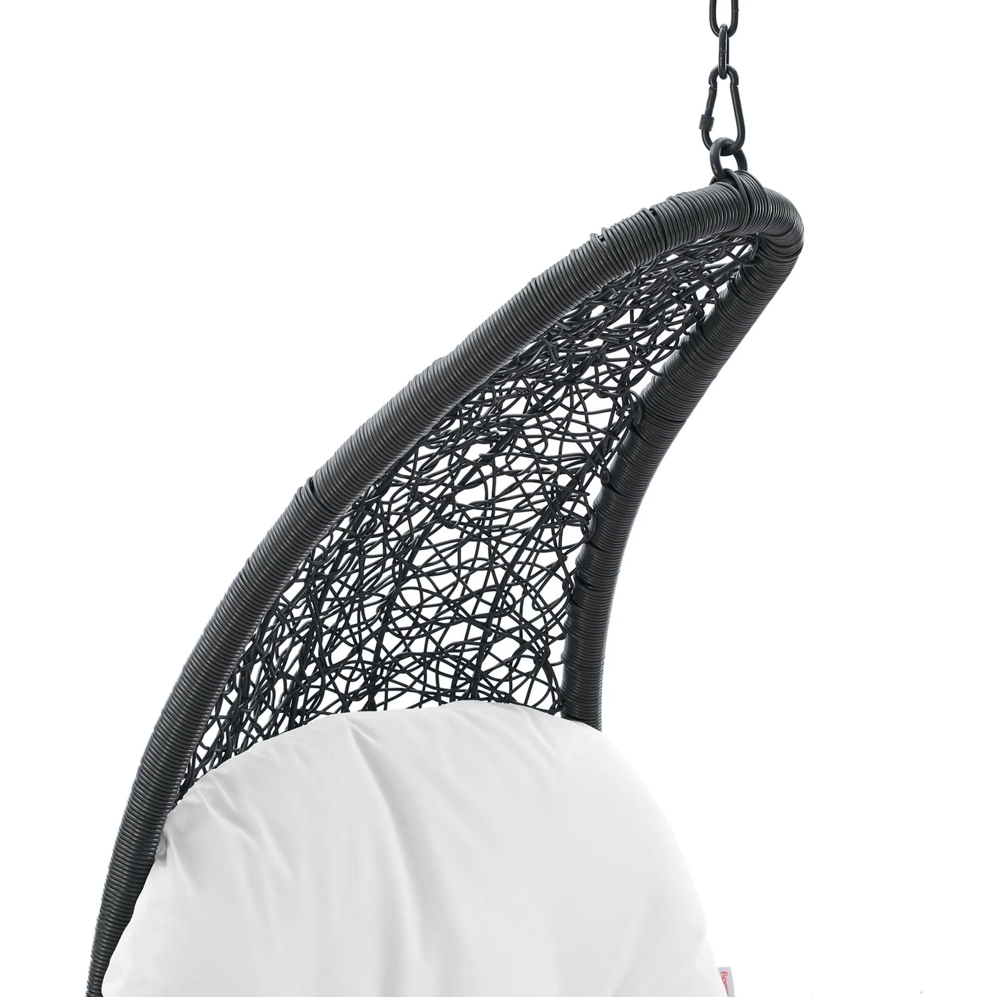 Landscape Hanging Chaise Lounge Outdoor Patio Swing Chair by Modway