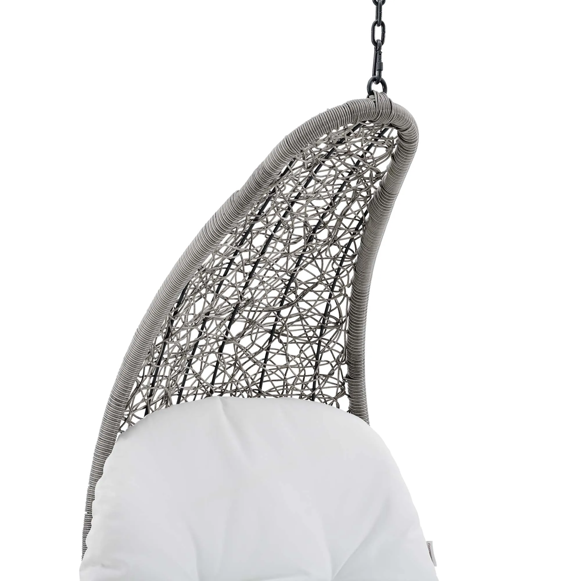 Landscape Hanging Chaise Lounge Outdoor Patio Swing Chair by Modway