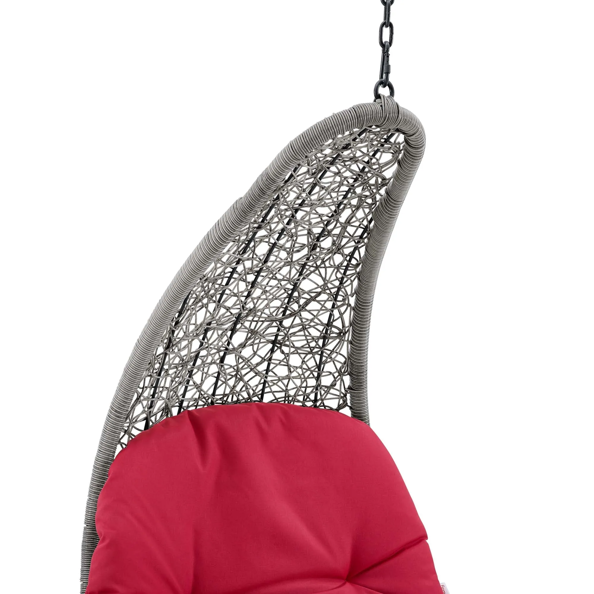Landscape Hanging Chaise Lounge Outdoor Patio Swing Chair by Modway