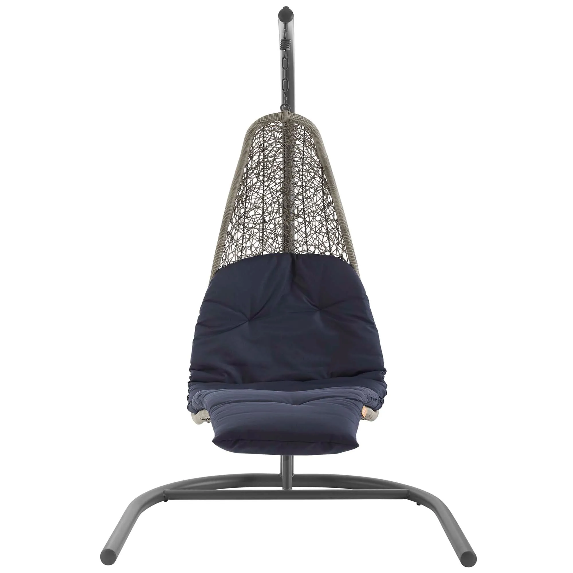 Landscape Hanging Chaise Lounge Outdoor Patio Swing Chair by Modway