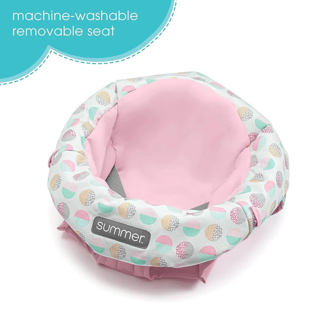 Learn to Sit Stages 3 Position Floor Booster Seat - Pink