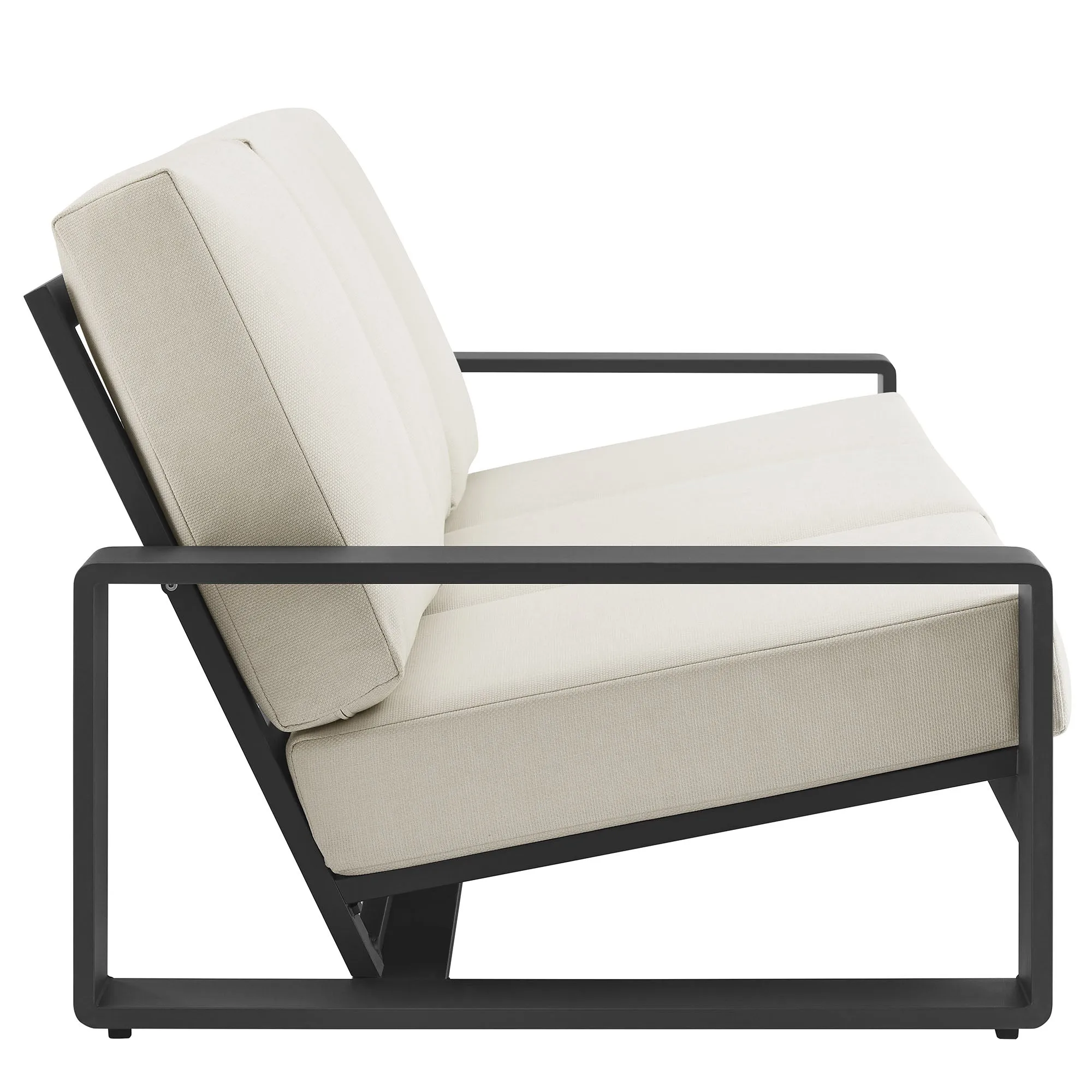 Lirienne Outdoor Patio Aluminum Sofa by Modway