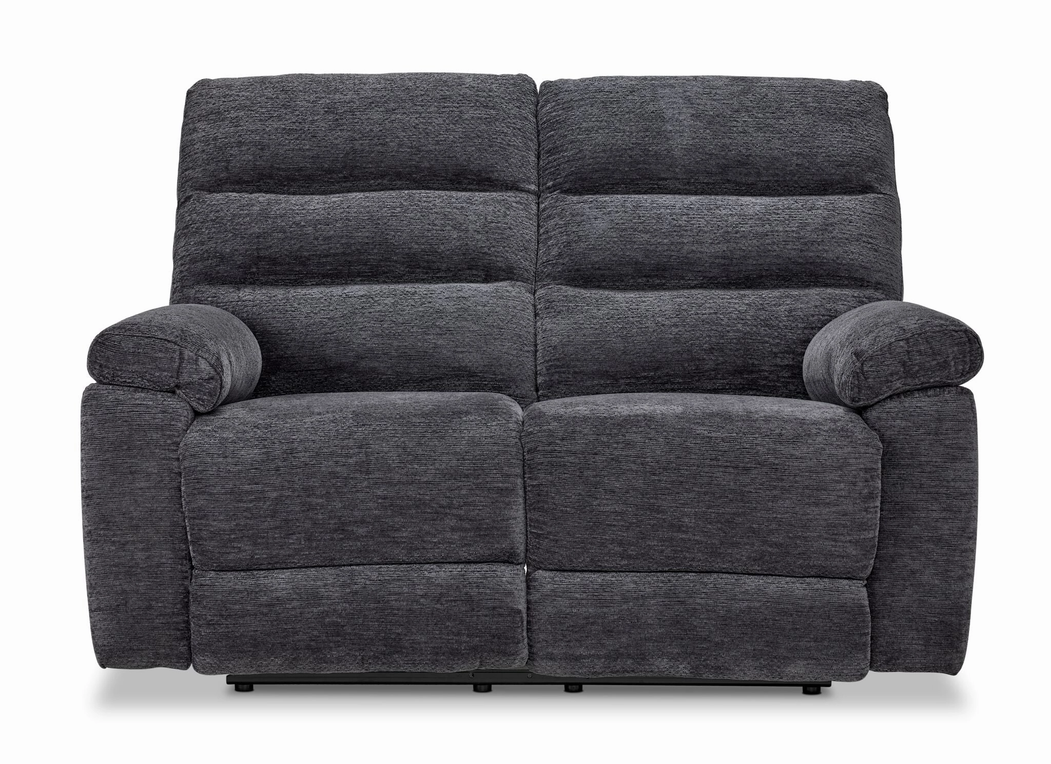 Lucie Dual Reclining Loveseat - Charcoal