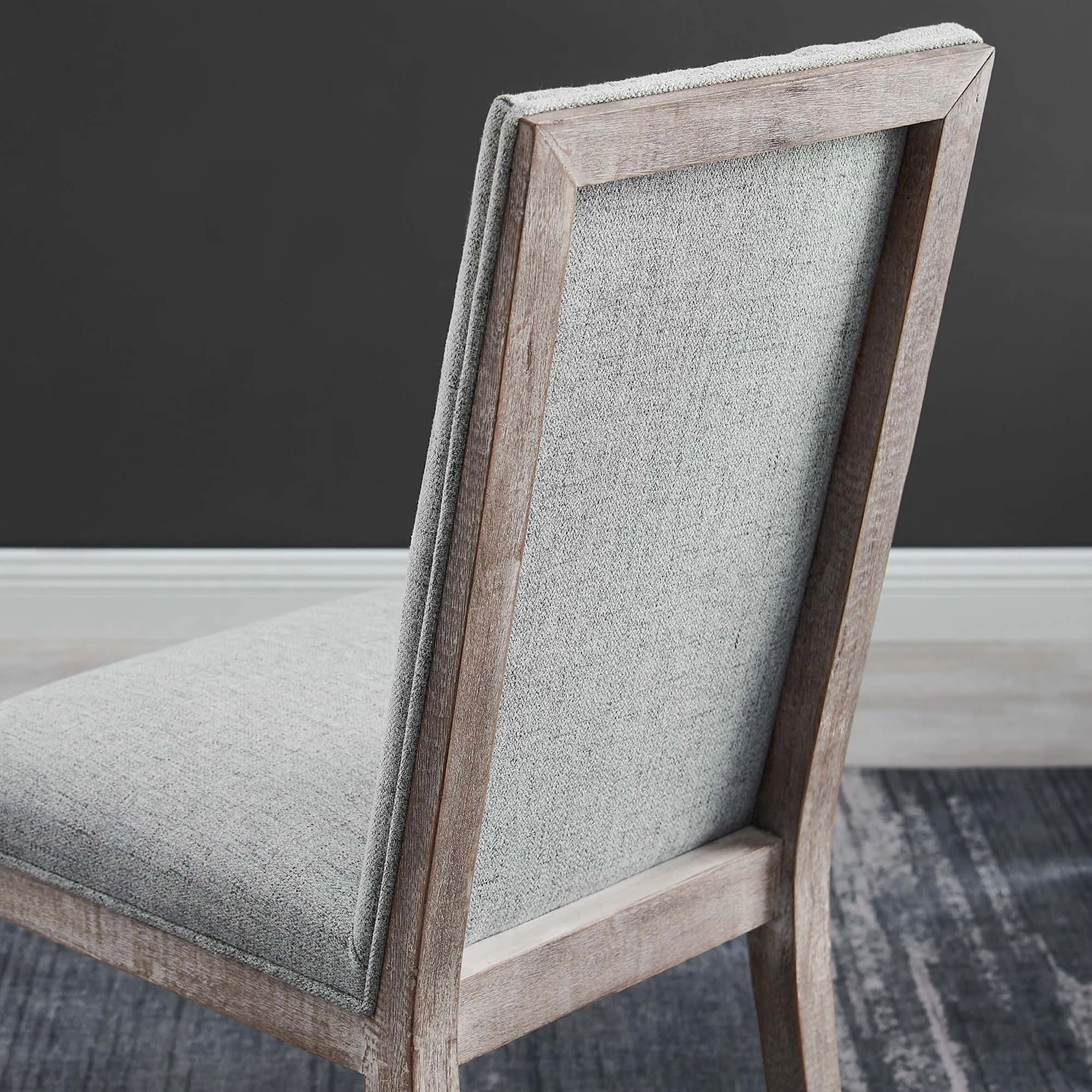 Maisonette French Vintage Tufted Fabric Dining Side Chair by Modway