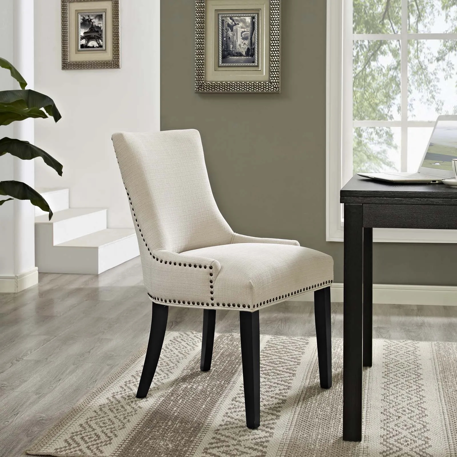 Marquis Fabric Dining Chair by Modway