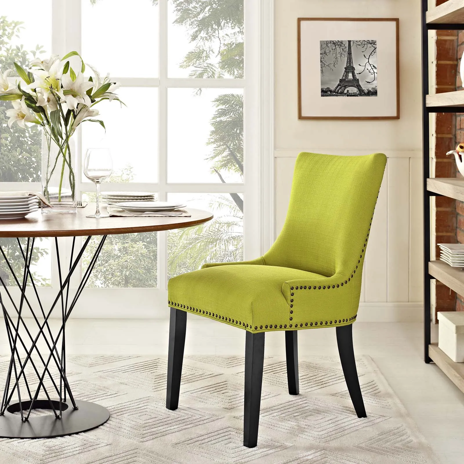 Marquis Fabric Dining Chair by Modway