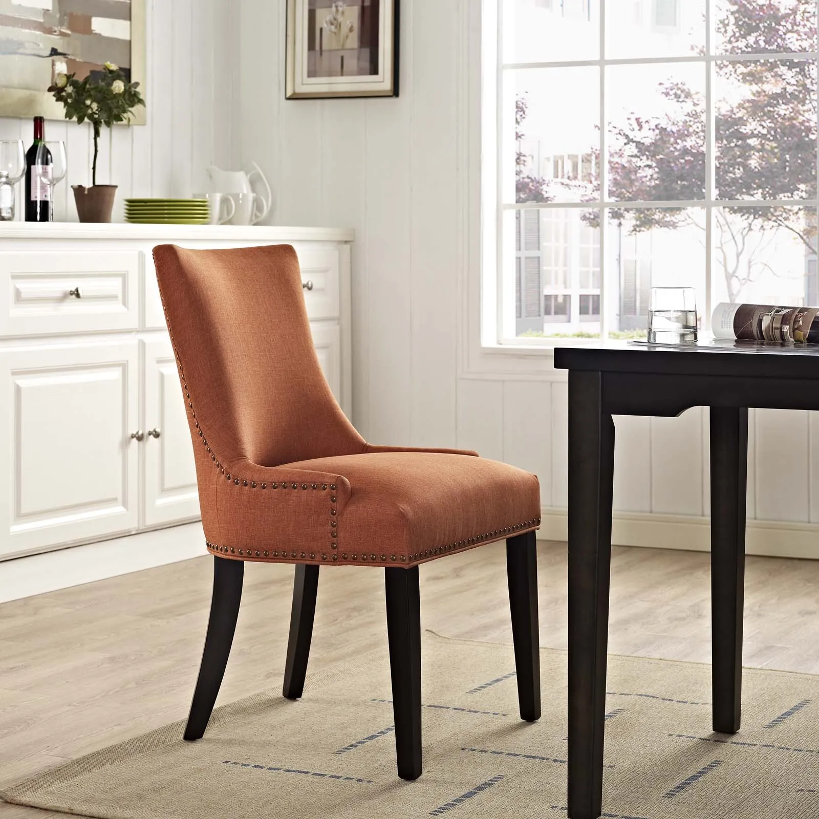 Marquis Fabric Dining Chair by Modway