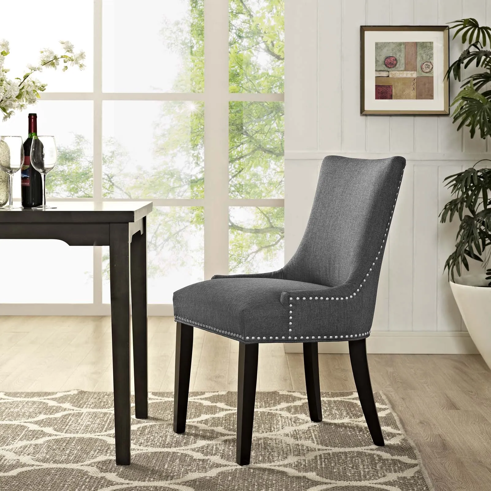 Marquis Fabric Dining Chair by Modway