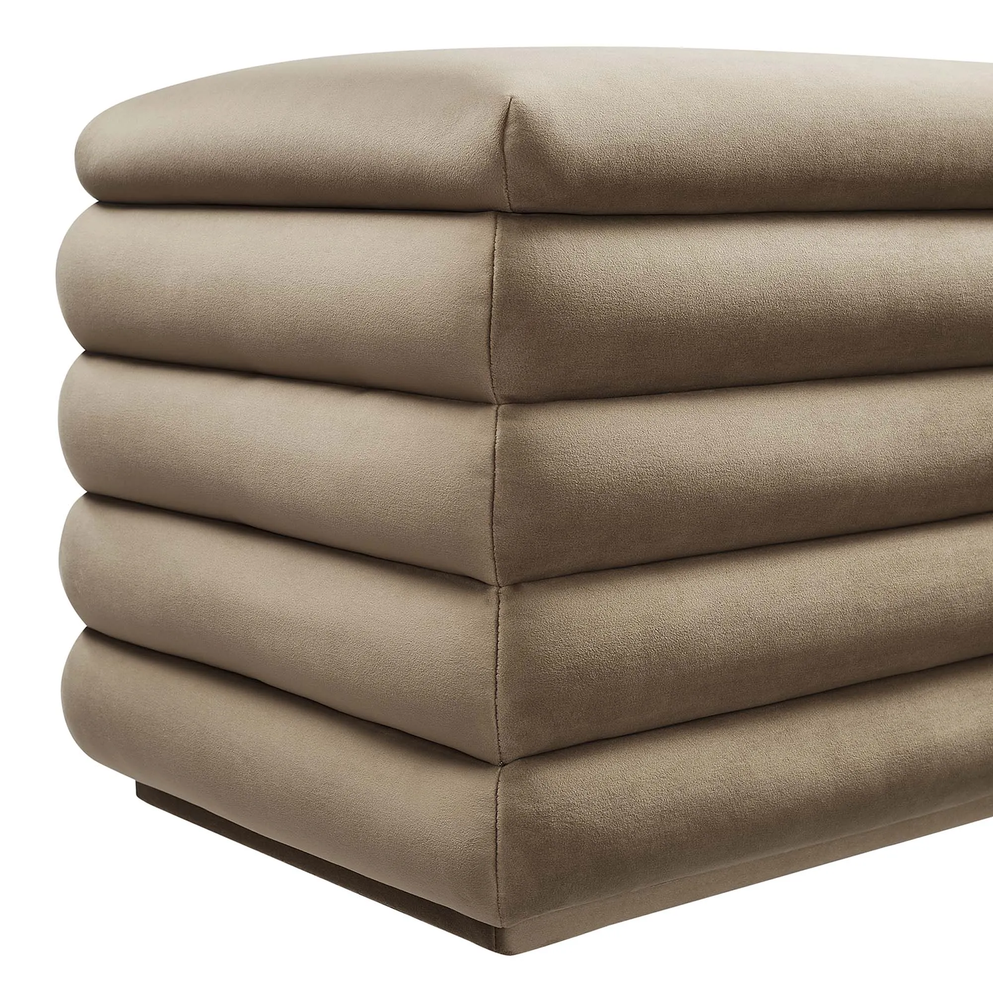 Mezzo Upholstered Performance Velvet Storage Bench by Modway