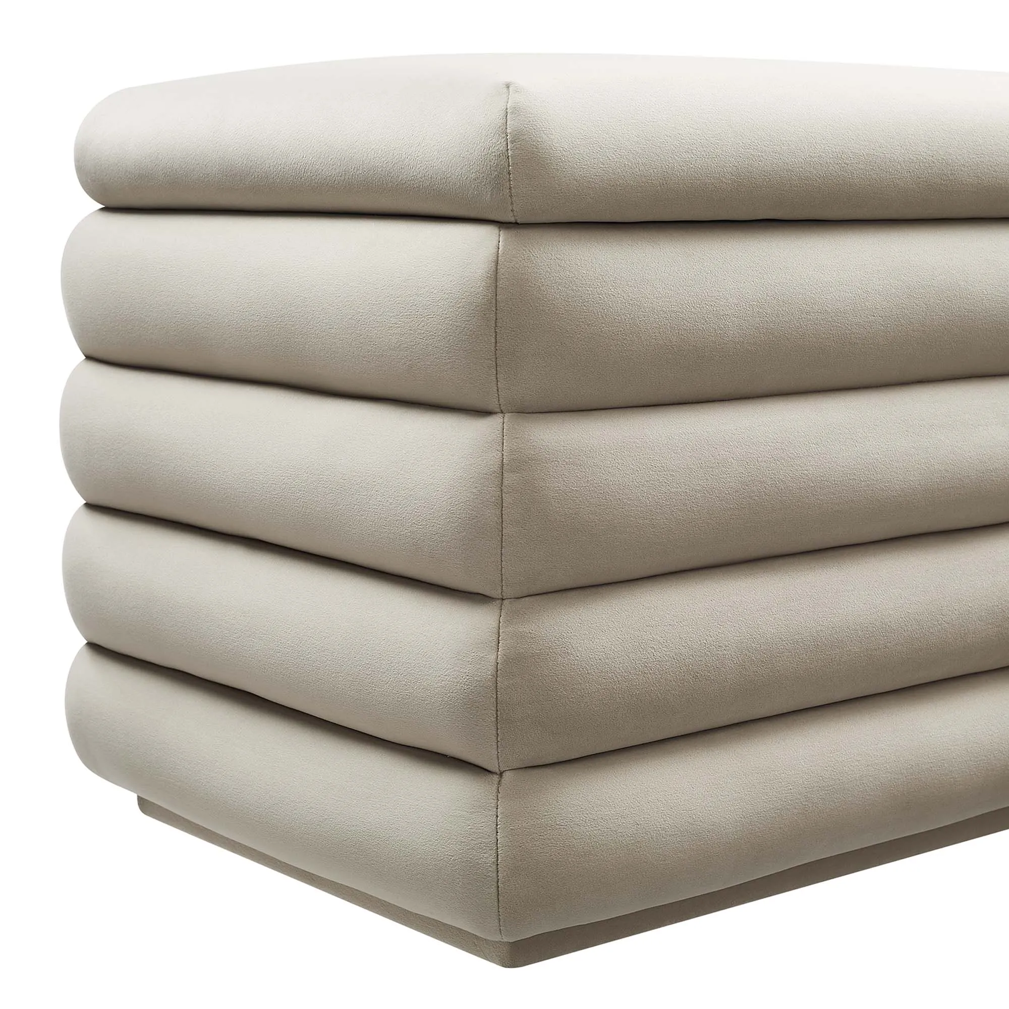 Mezzo Upholstered Performance Velvet Storage Bench by Modway