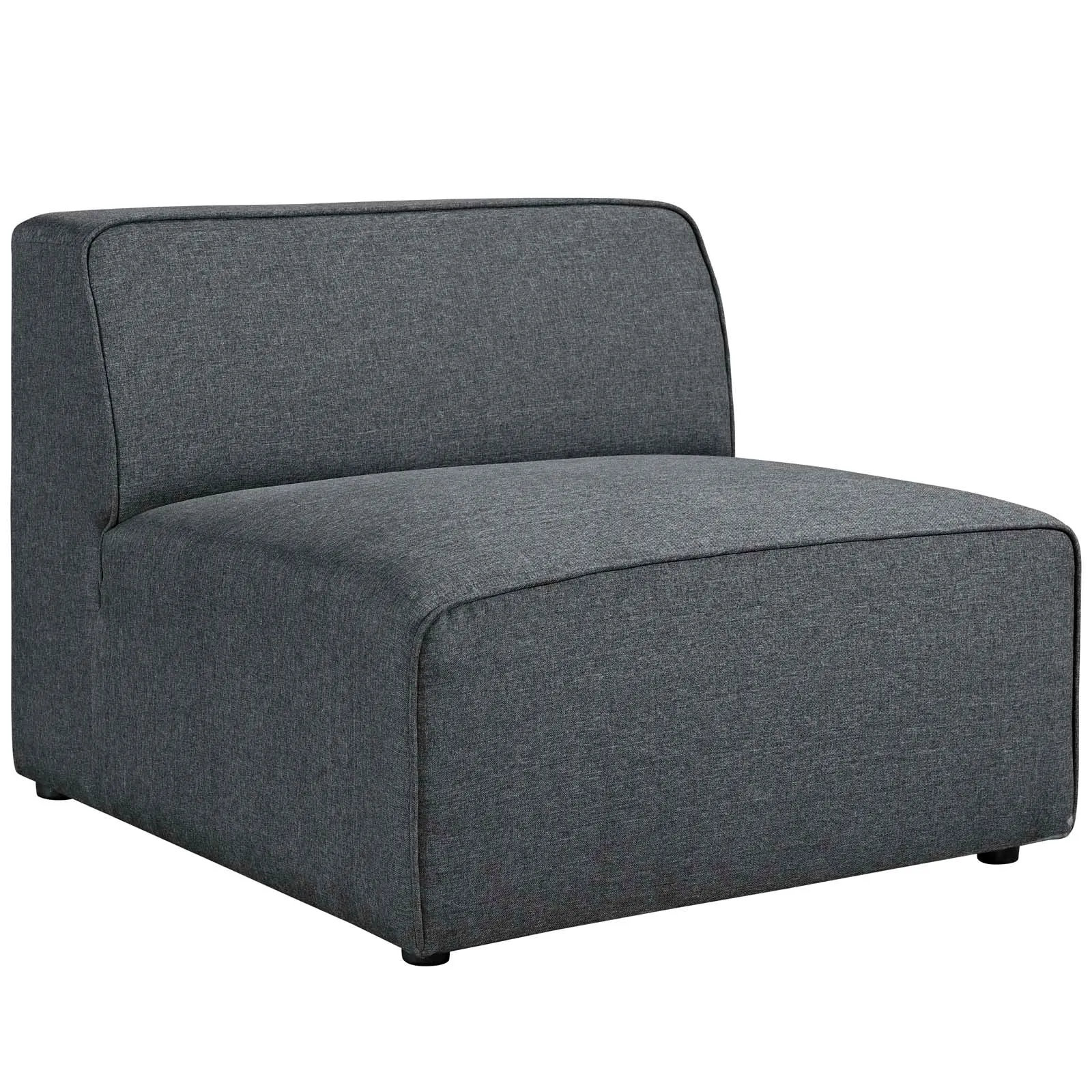 Mingle 7 Piece Upholstered Fabric Sectional Sofa Set by Modway