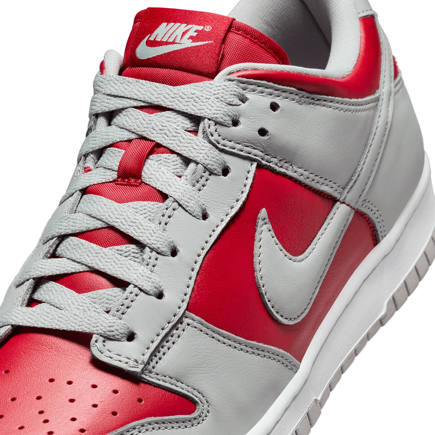 Nike Dunk Low 'Varsity Red and Silver'