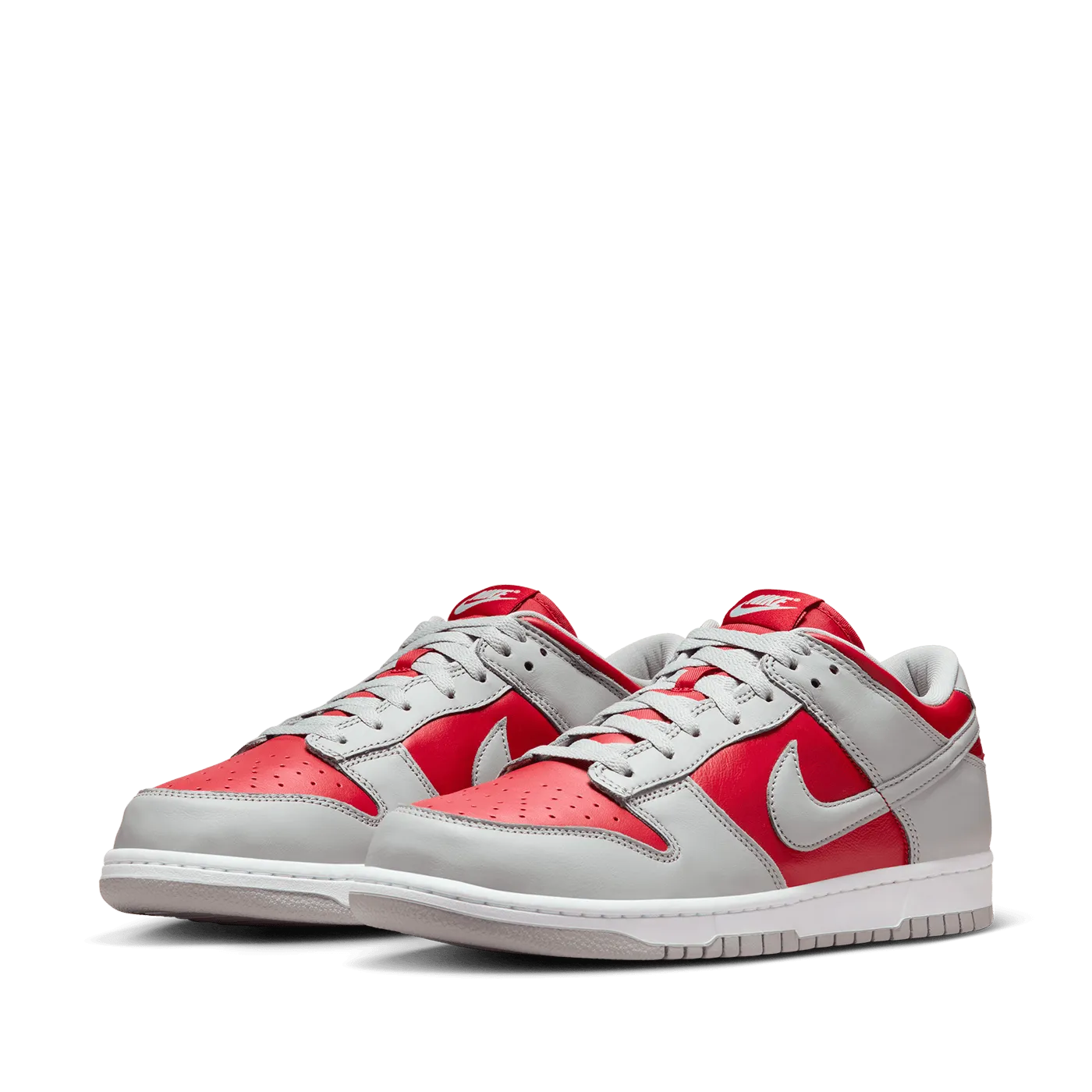 Nike Dunk Low 'Varsity Red and Silver'