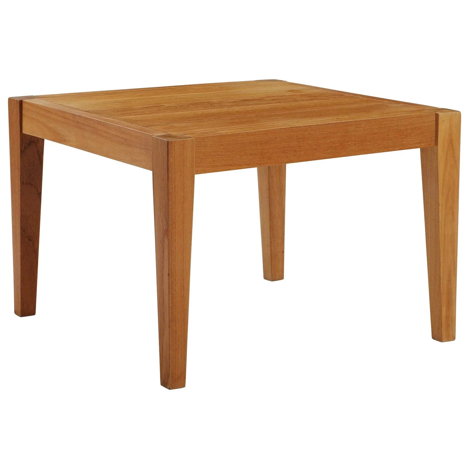 Northlake Outdoor Patio Premium Grade A Teak Wood Side Table by Modway