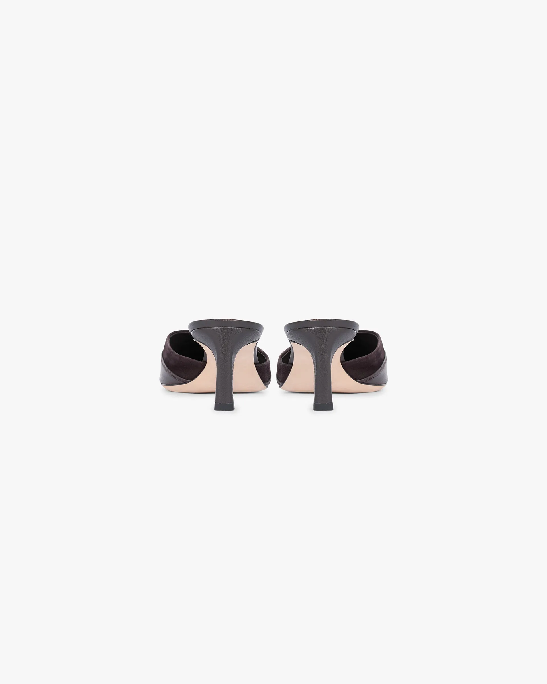 Pointed Mule - Black Coffee