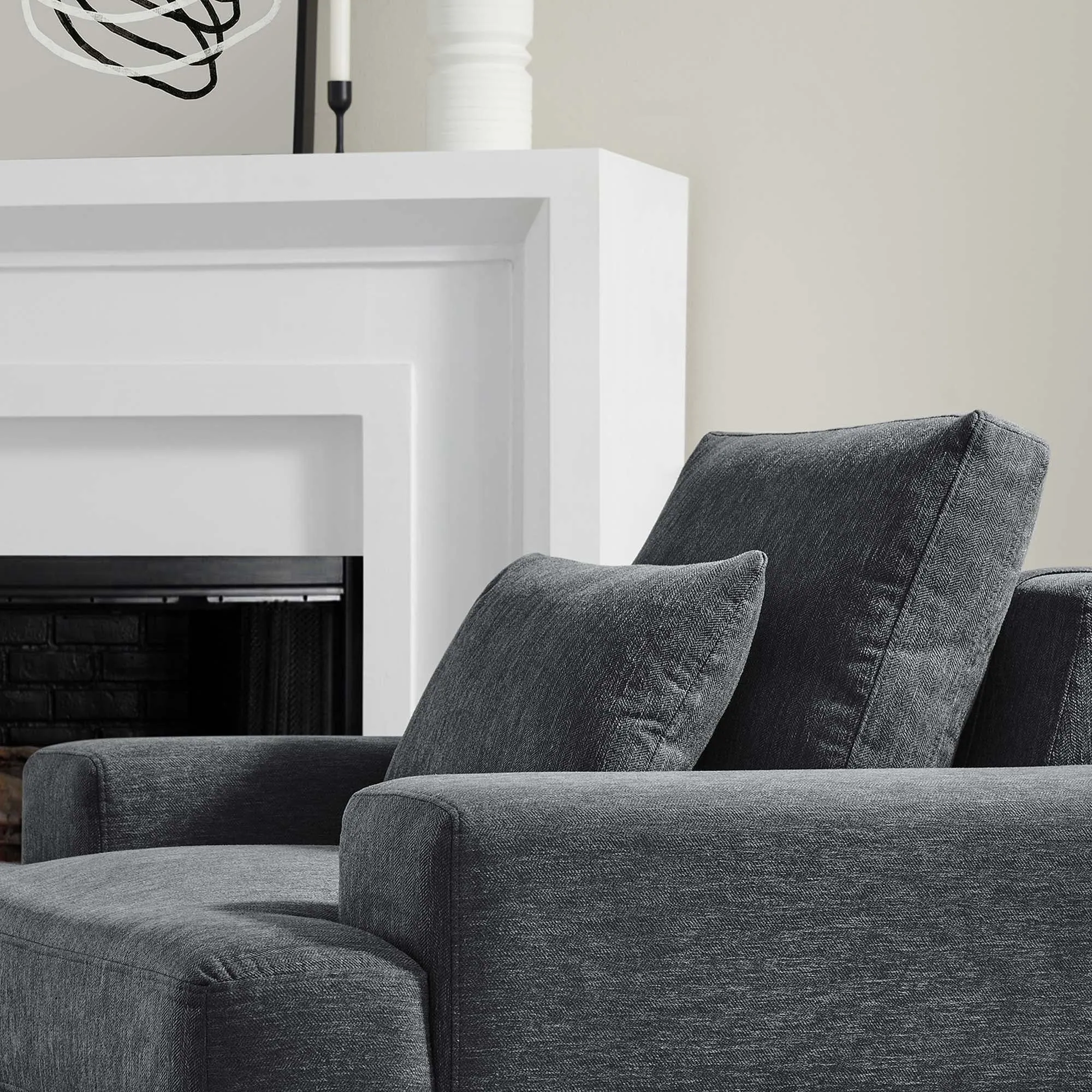 Proximity Upholstered Fabric Armchair by Modway