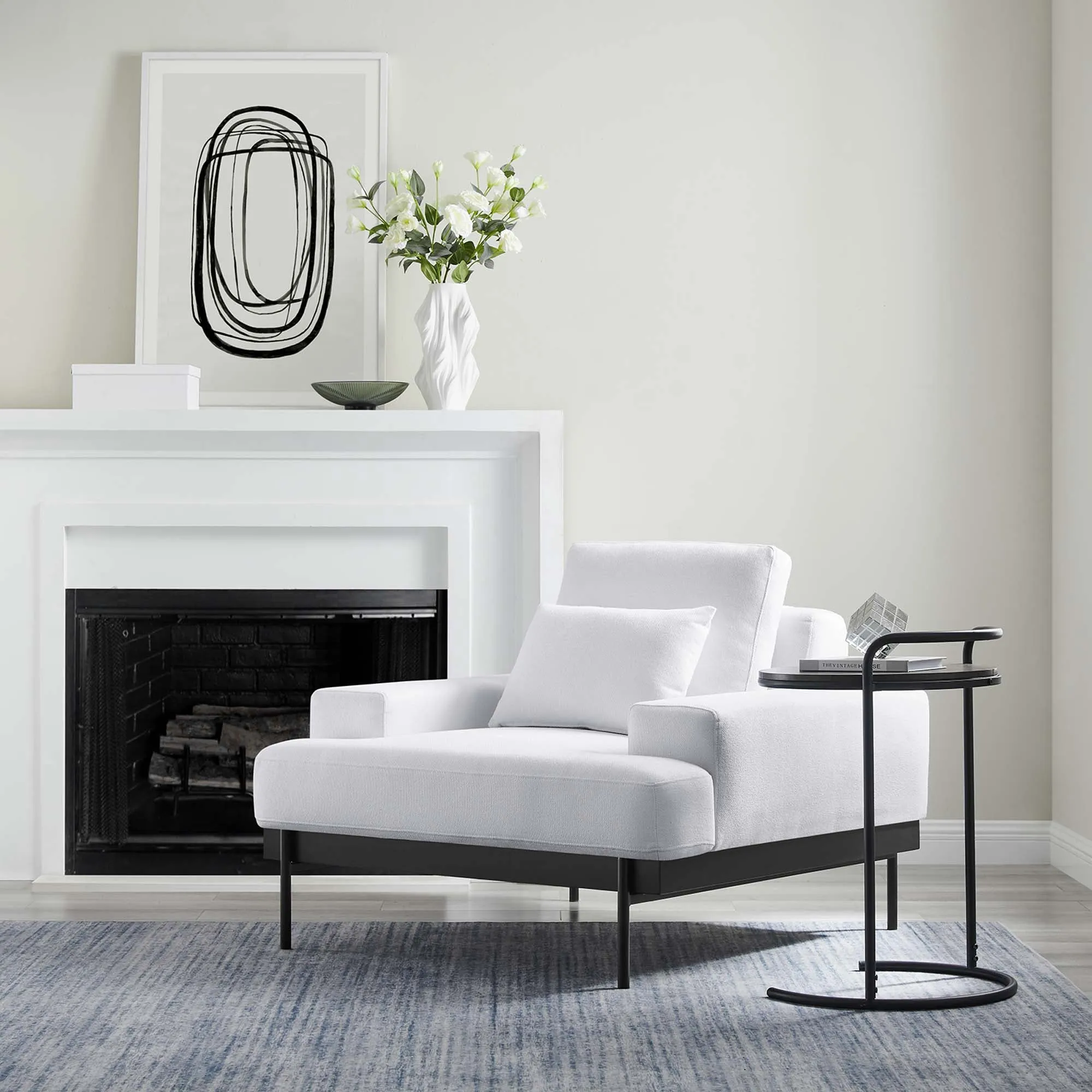 Proximity Upholstered Fabric Armchair by Modway