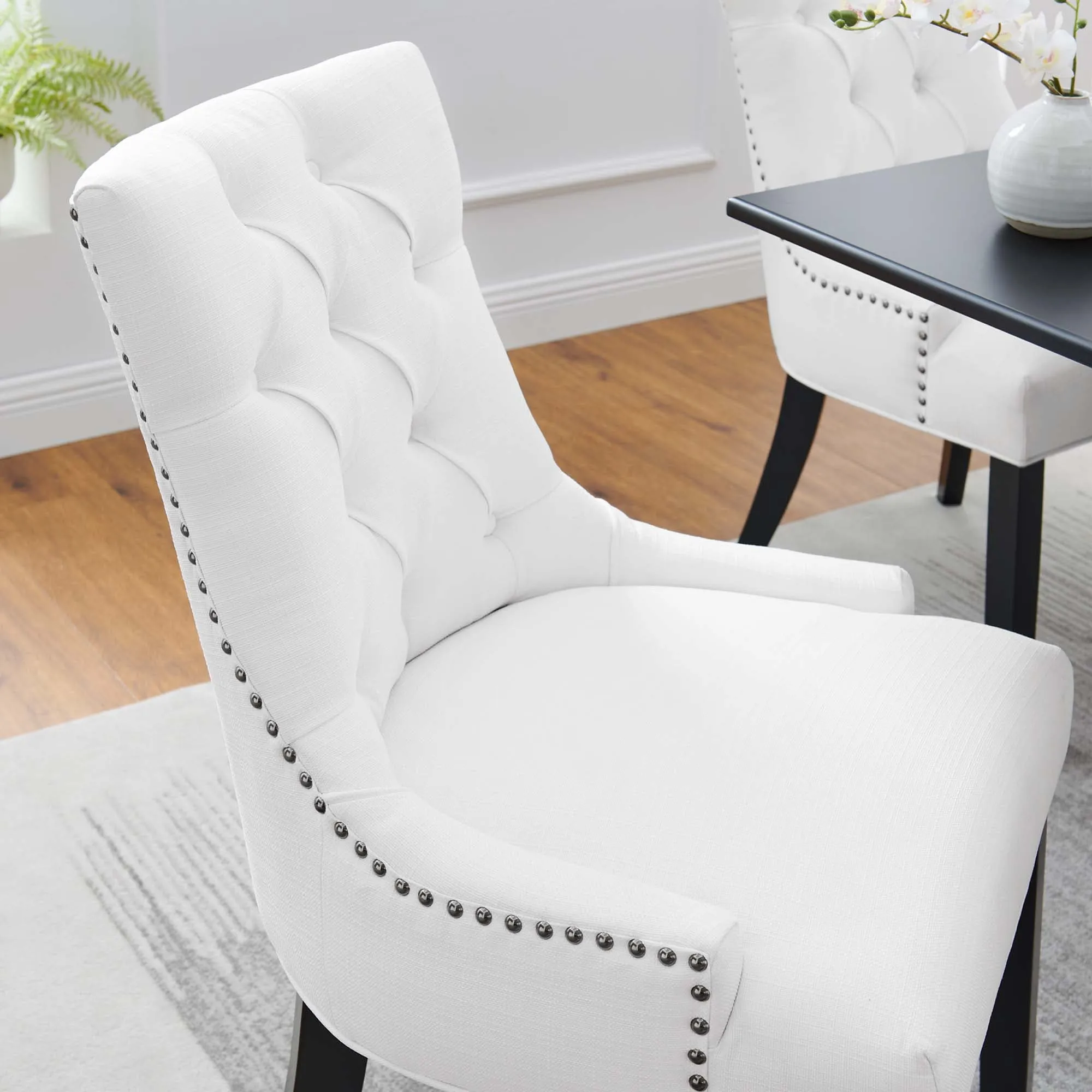 Regent Tufted Fabric Dining Chair by Modway