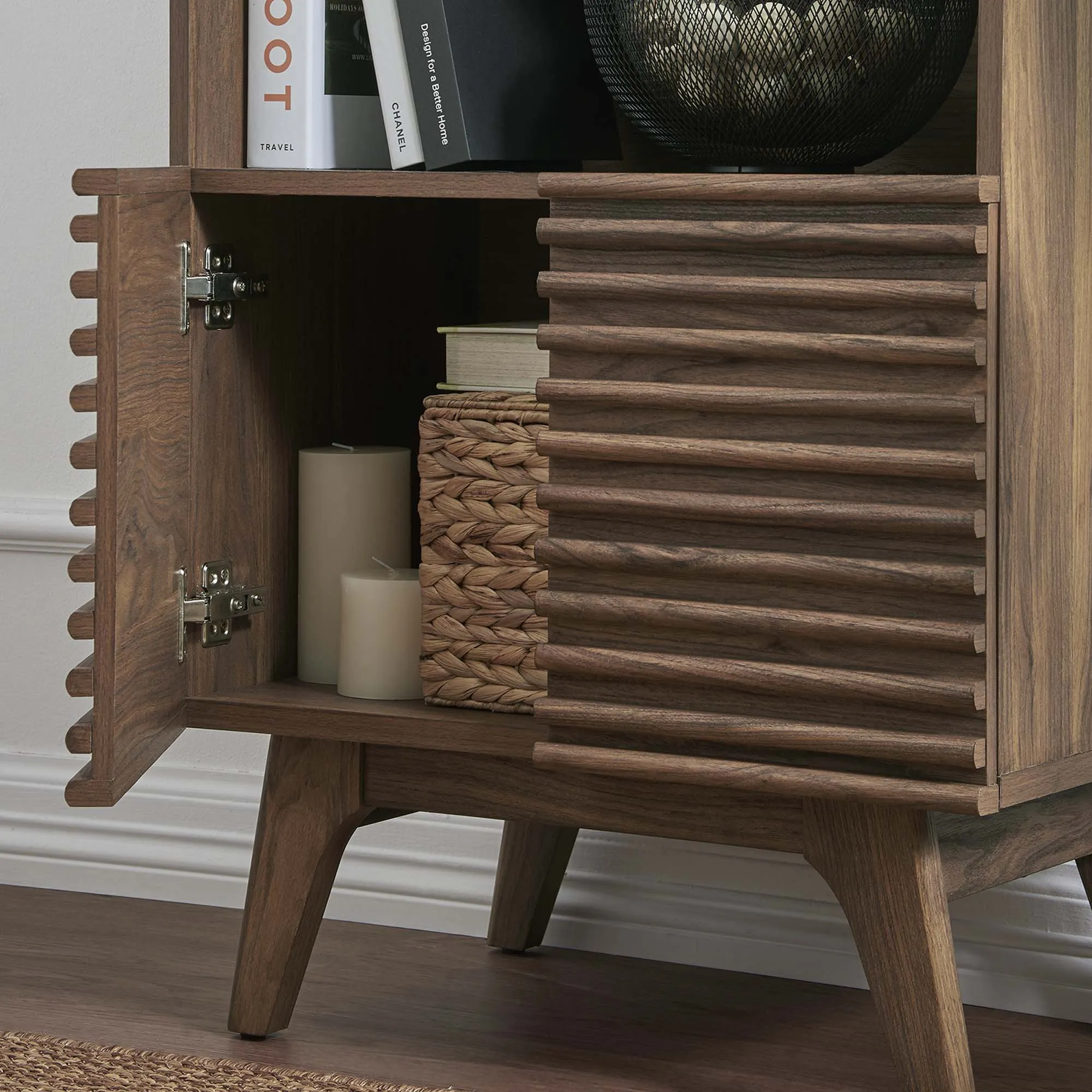 Render Display Cabinet Bookshelf by Modway