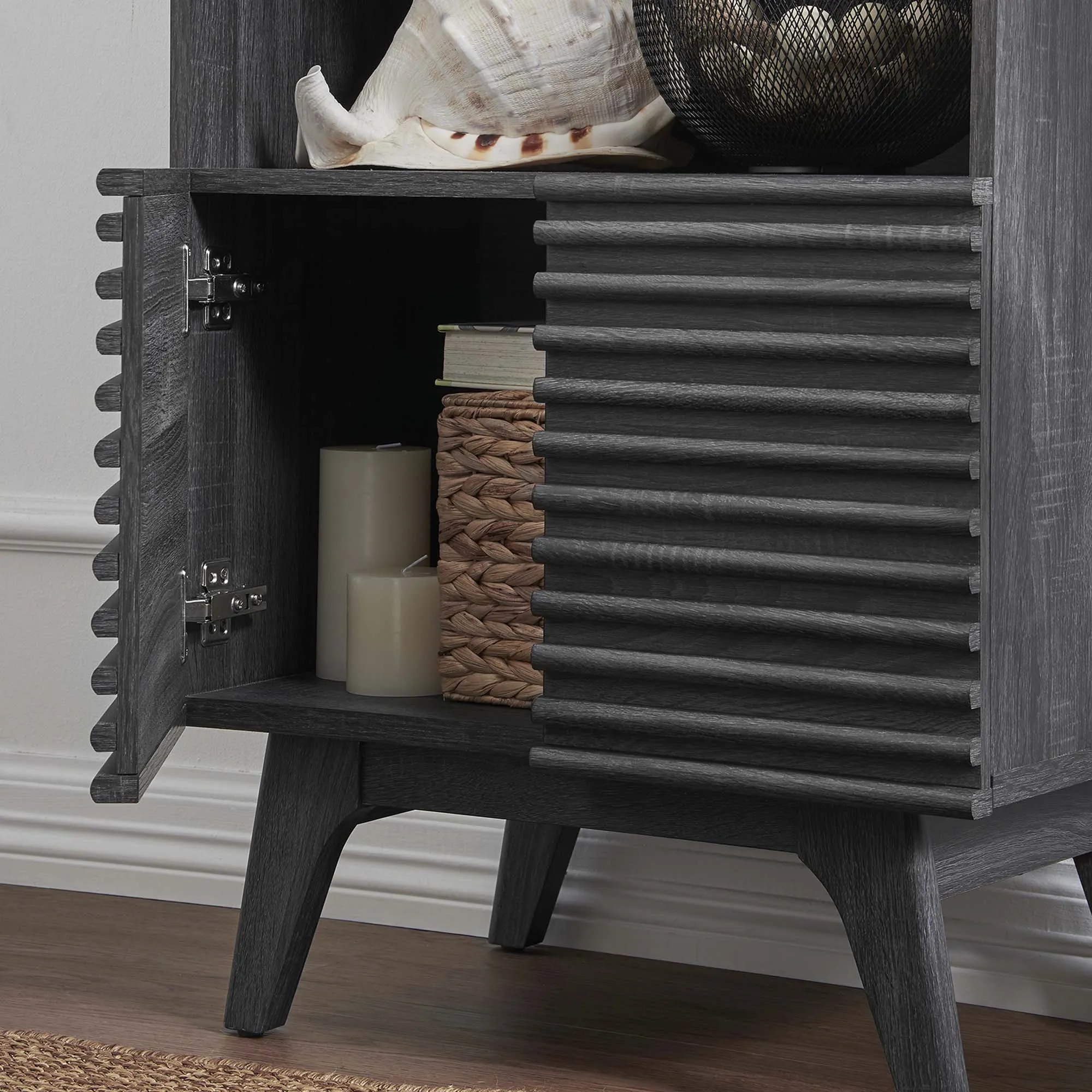 Render Display Cabinet Bookshelf by Modway