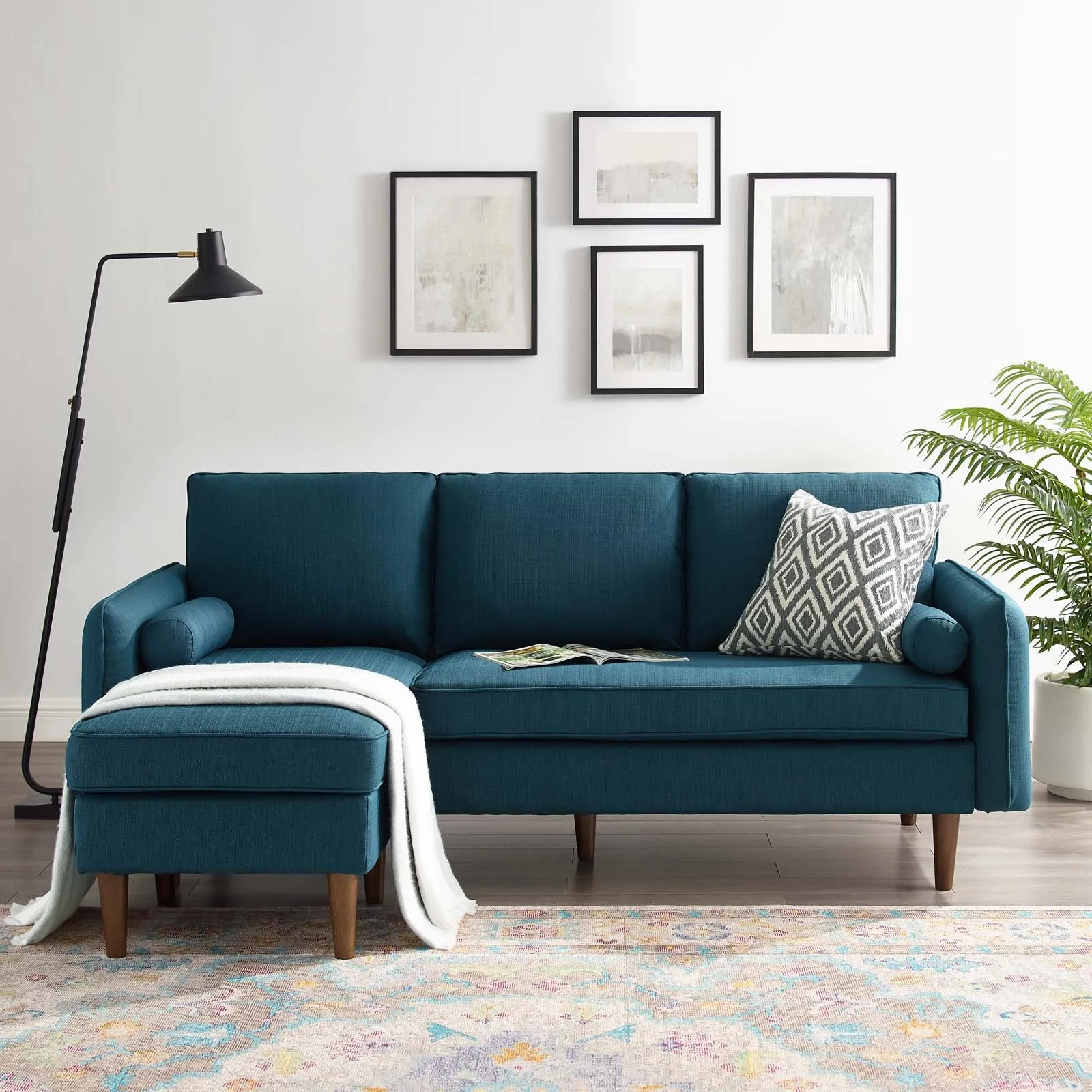 Revive Upholstered Right or Left Sectional Sofa by Modway