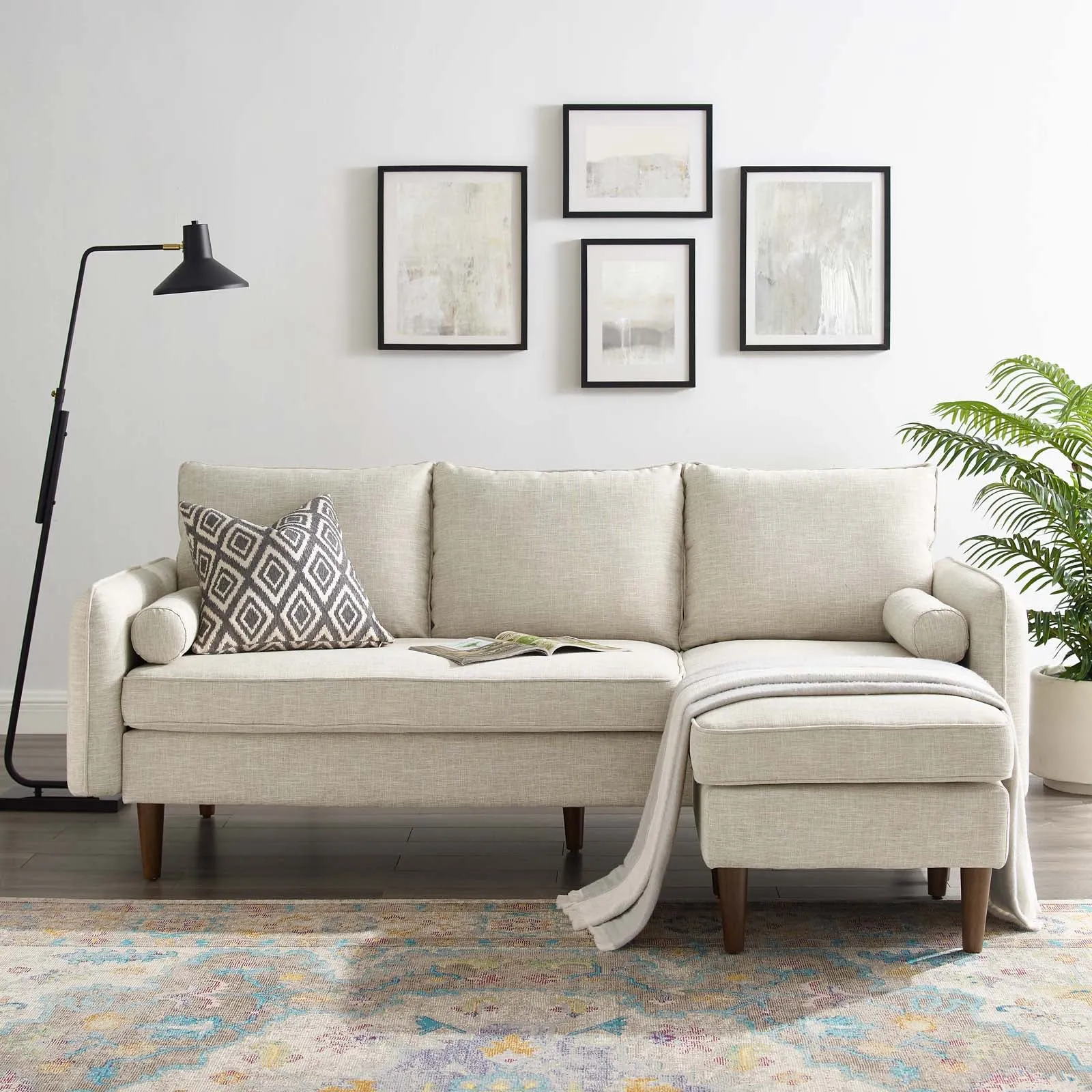 Revive Upholstered Right or Left Sectional Sofa by Modway