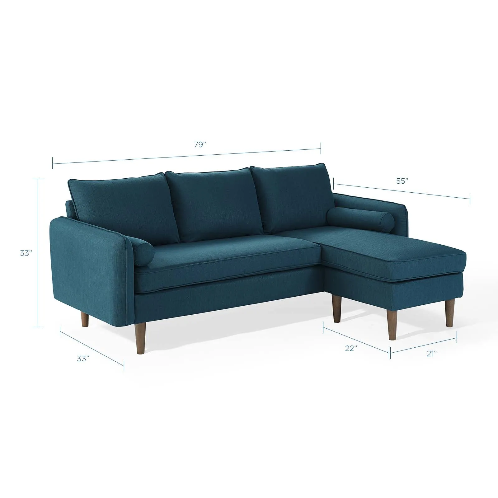 Revive Upholstered Right or Left Sectional Sofa by Modway