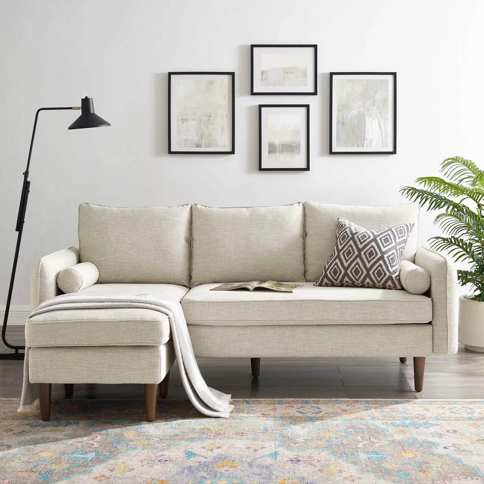 Revive Upholstered Right or Left Sectional Sofa by Modway
