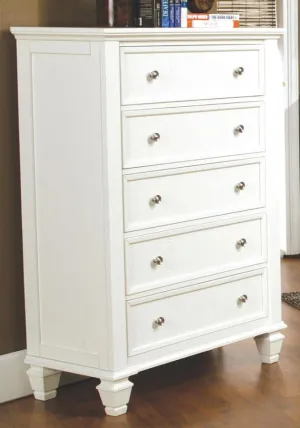 SANDY BEACH 5 DRAWS CHEST