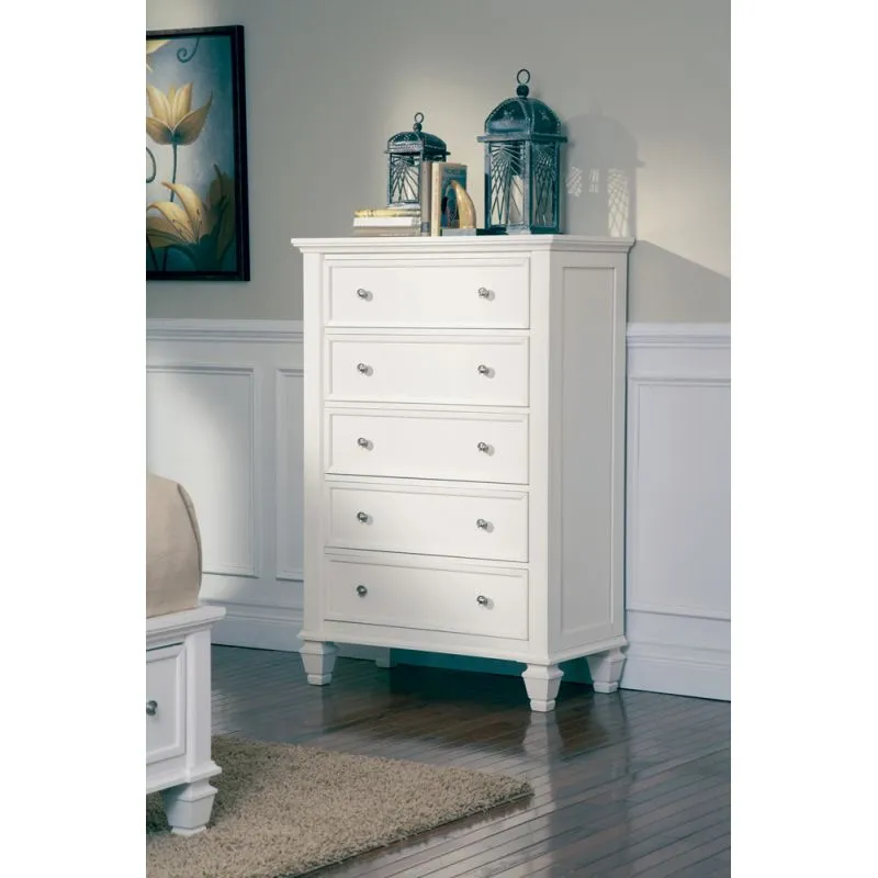SANDY BEACH 5 DRAWS CHEST