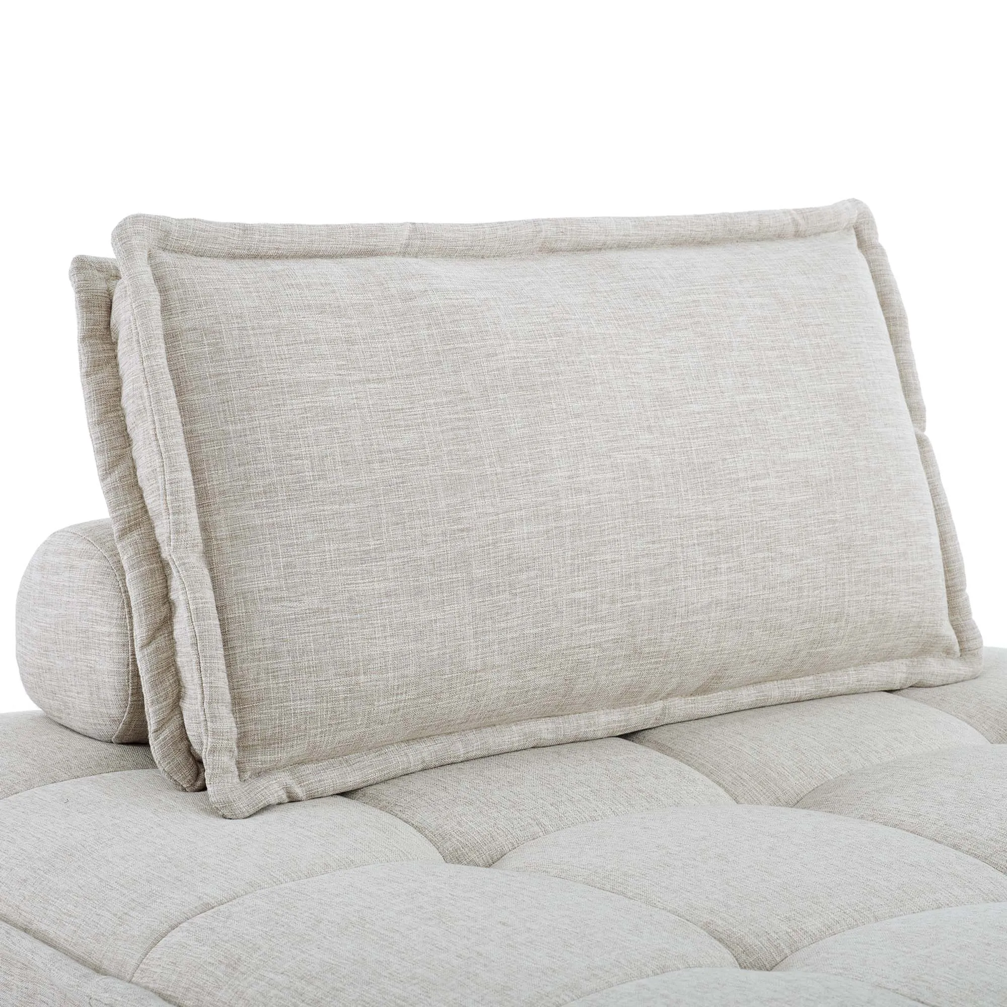Saunter 4-Piece Tufted Fabric Fabric Sectional Sofa by Modway