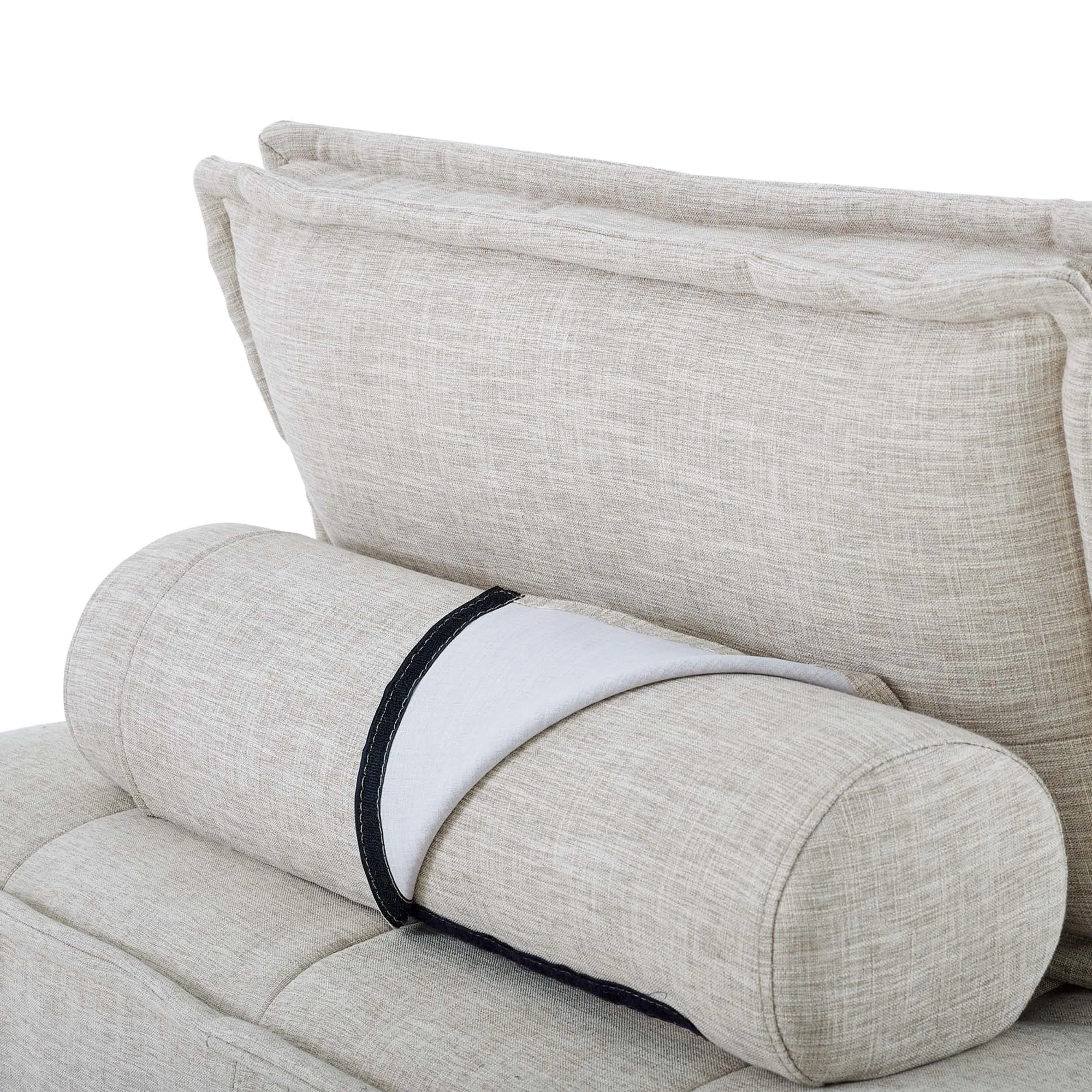 Saunter 4-Piece Tufted Fabric Fabric Sectional Sofa by Modway