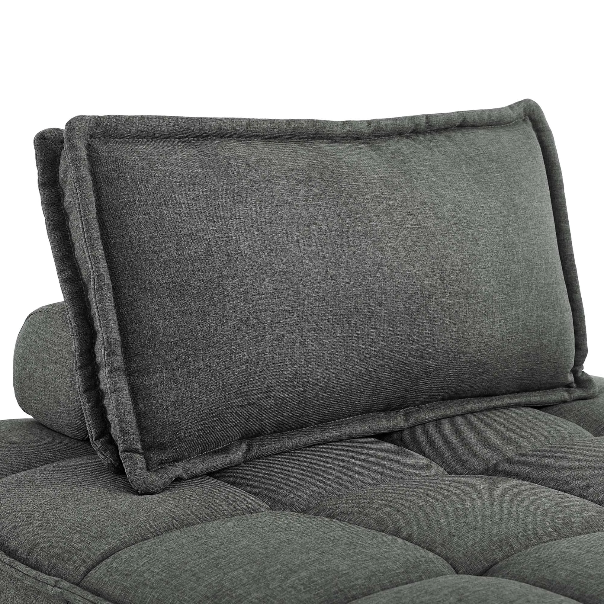 Saunter 4-Piece Tufted Fabric Fabric Sectional Sofa by Modway