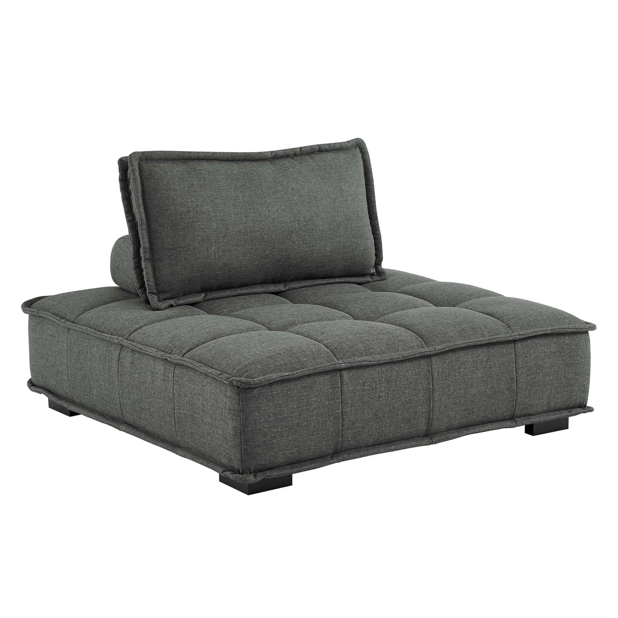Saunter 4-Piece Tufted Fabric Fabric Sectional Sofa by Modway
