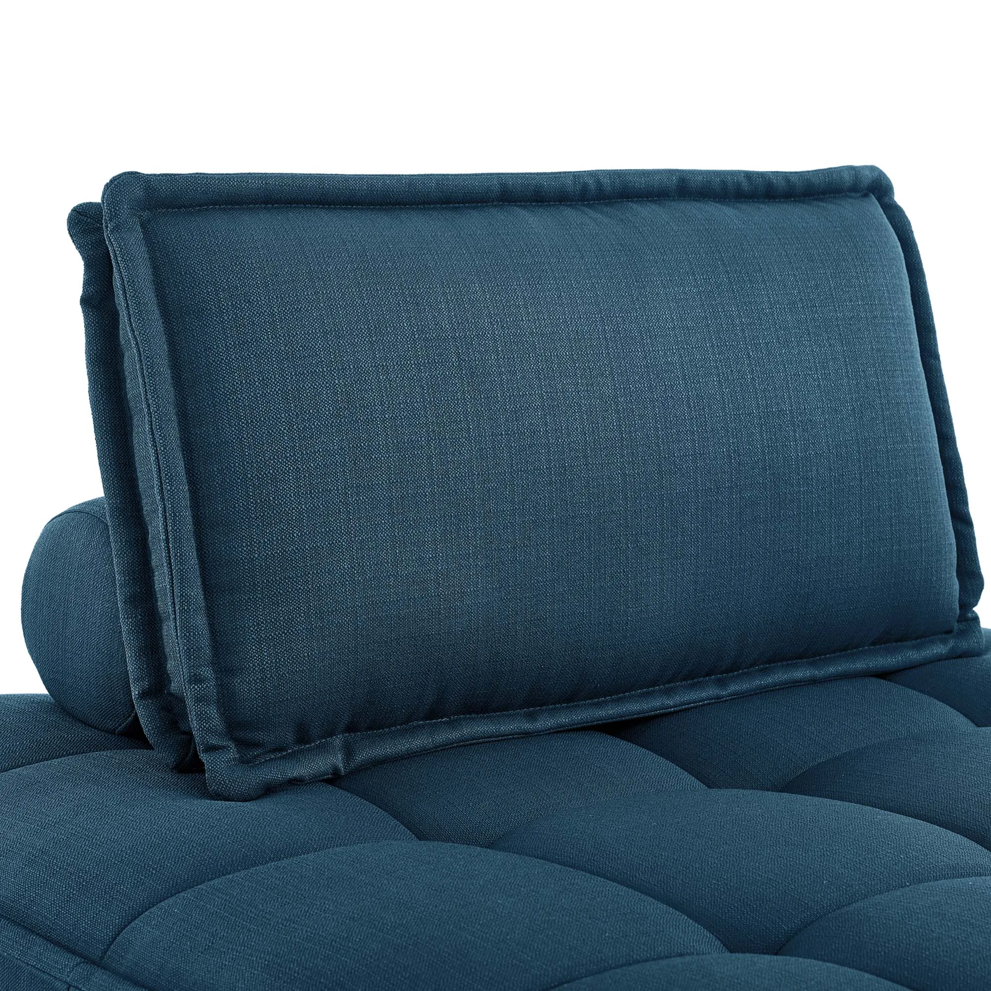 Saunter 4-Piece Tufted Fabric Fabric Sectional Sofa by Modway