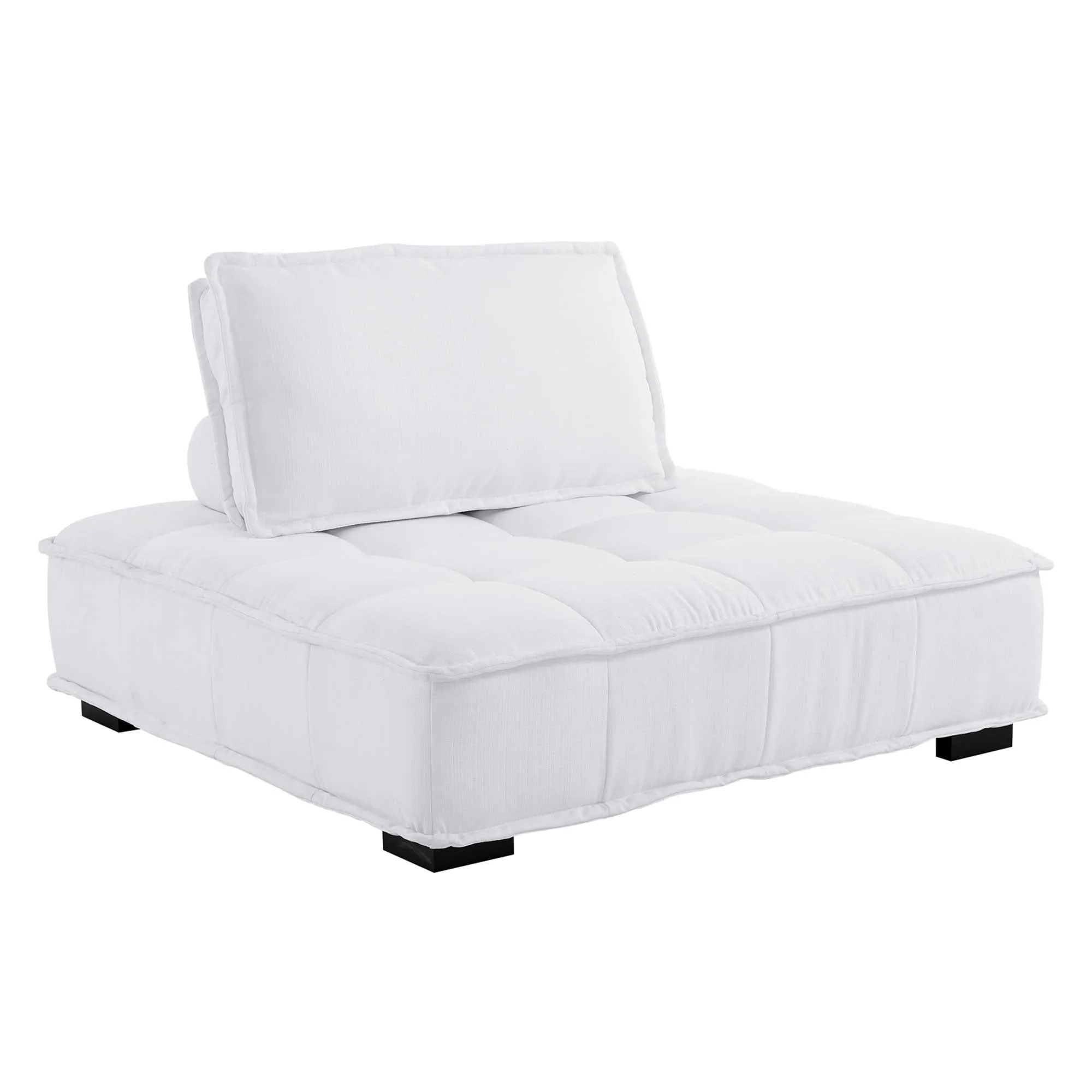 Saunter 4-Piece Tufted Fabric Fabric Sectional Sofa by Modway
