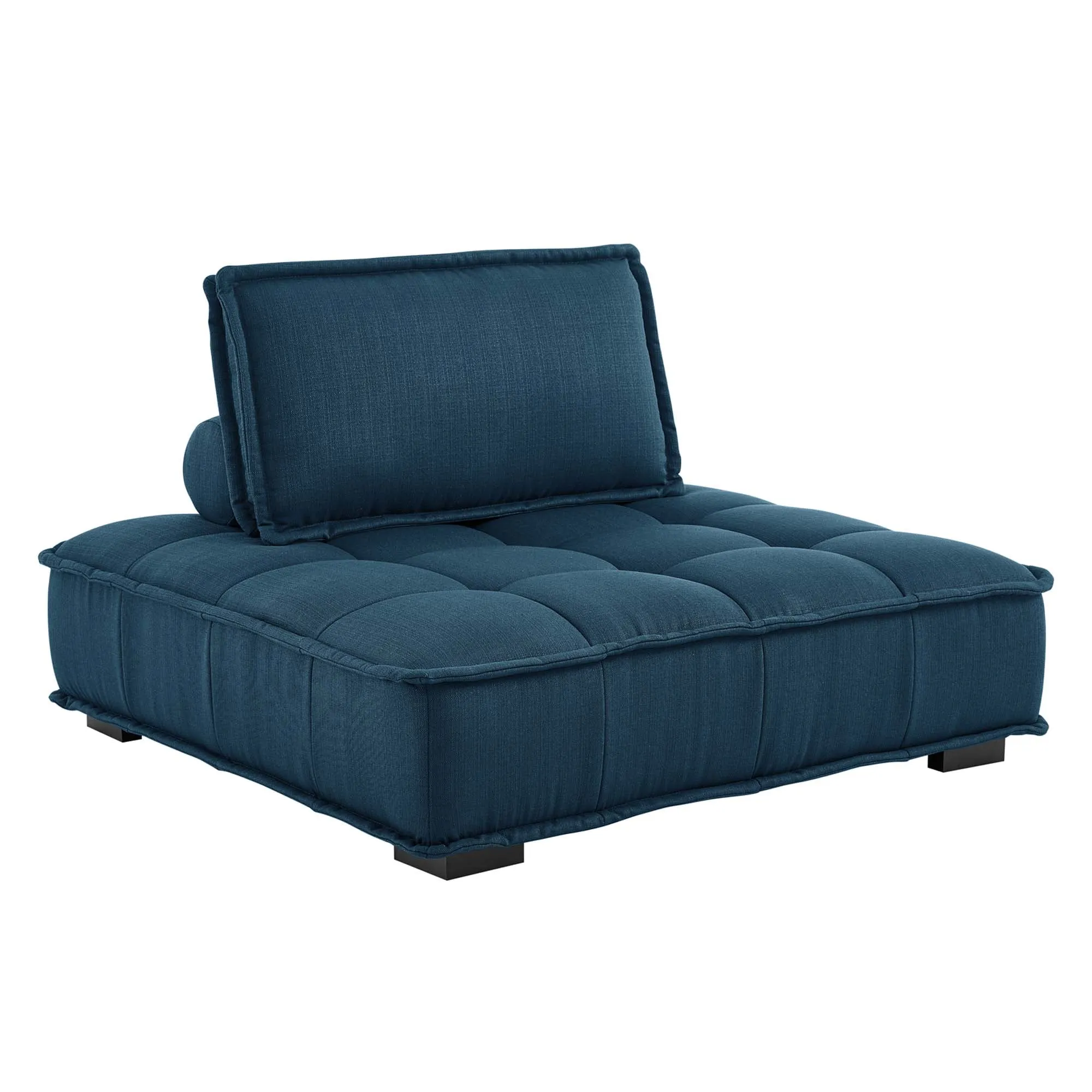 Saunter 4-Piece Tufted Fabric Fabric Sectional Sofa by Modway