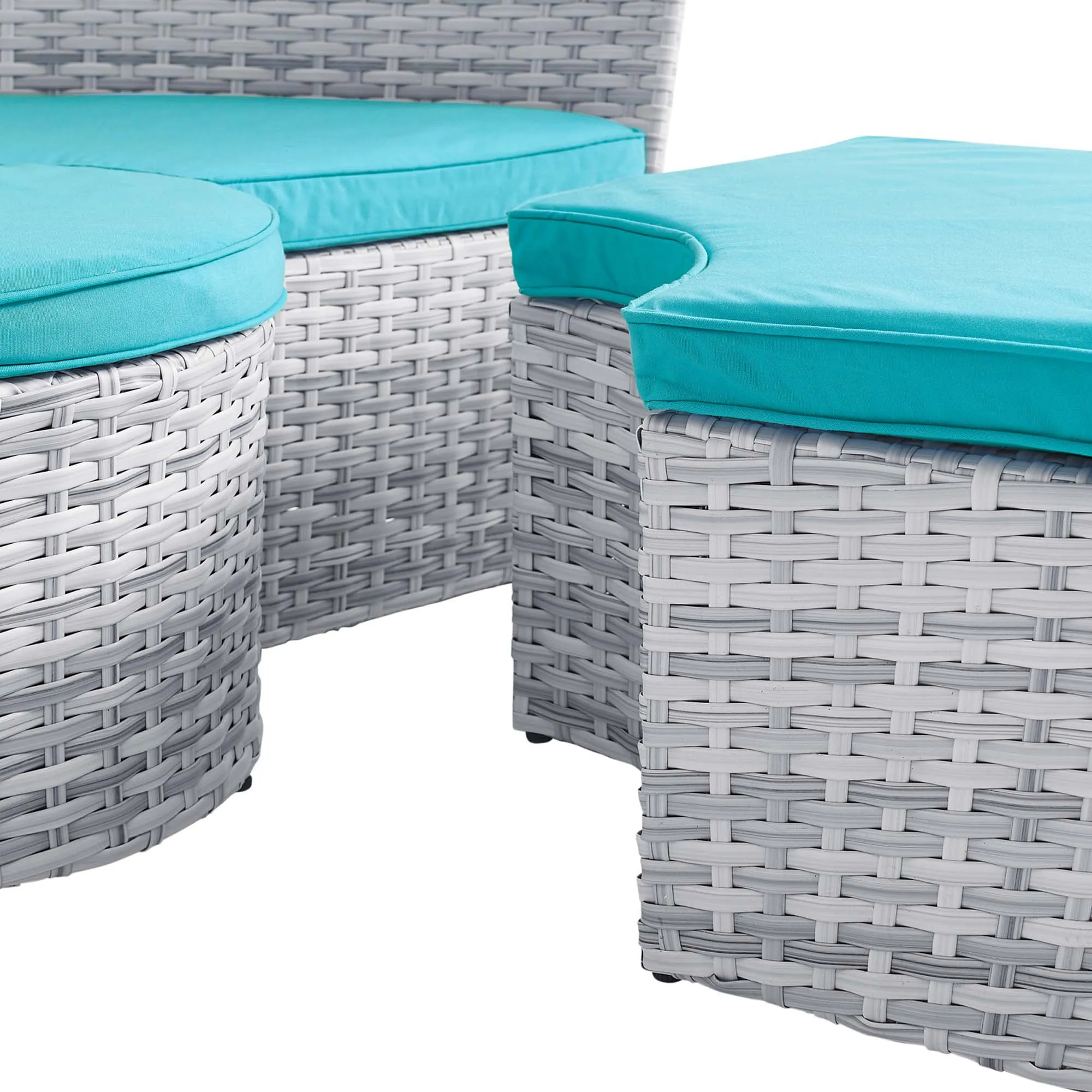 Scottsdale Canopy Sunbrella® Outdoor Patio Daybed by Modway