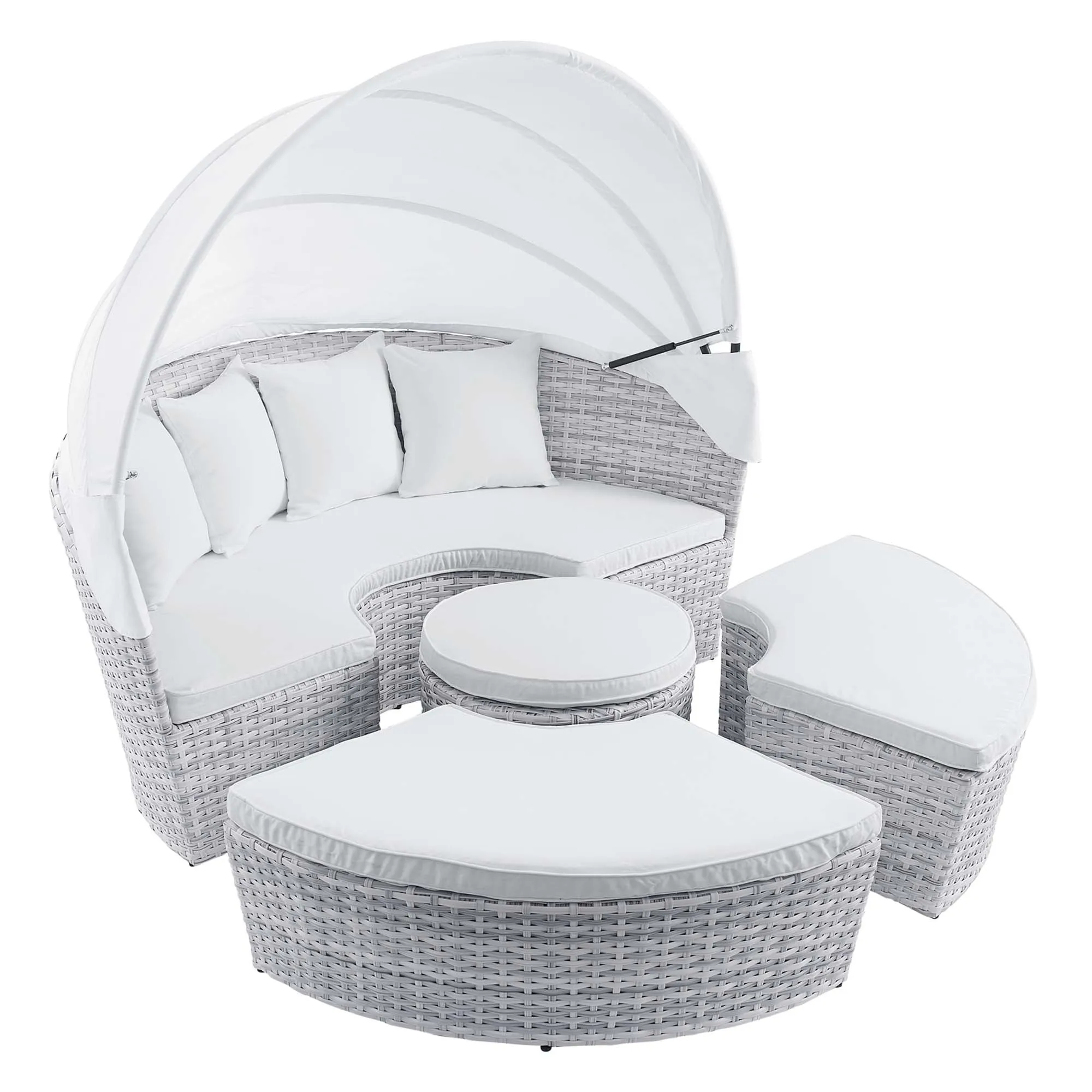 Scottsdale Canopy Sunbrella® Outdoor Patio Daybed by Modway