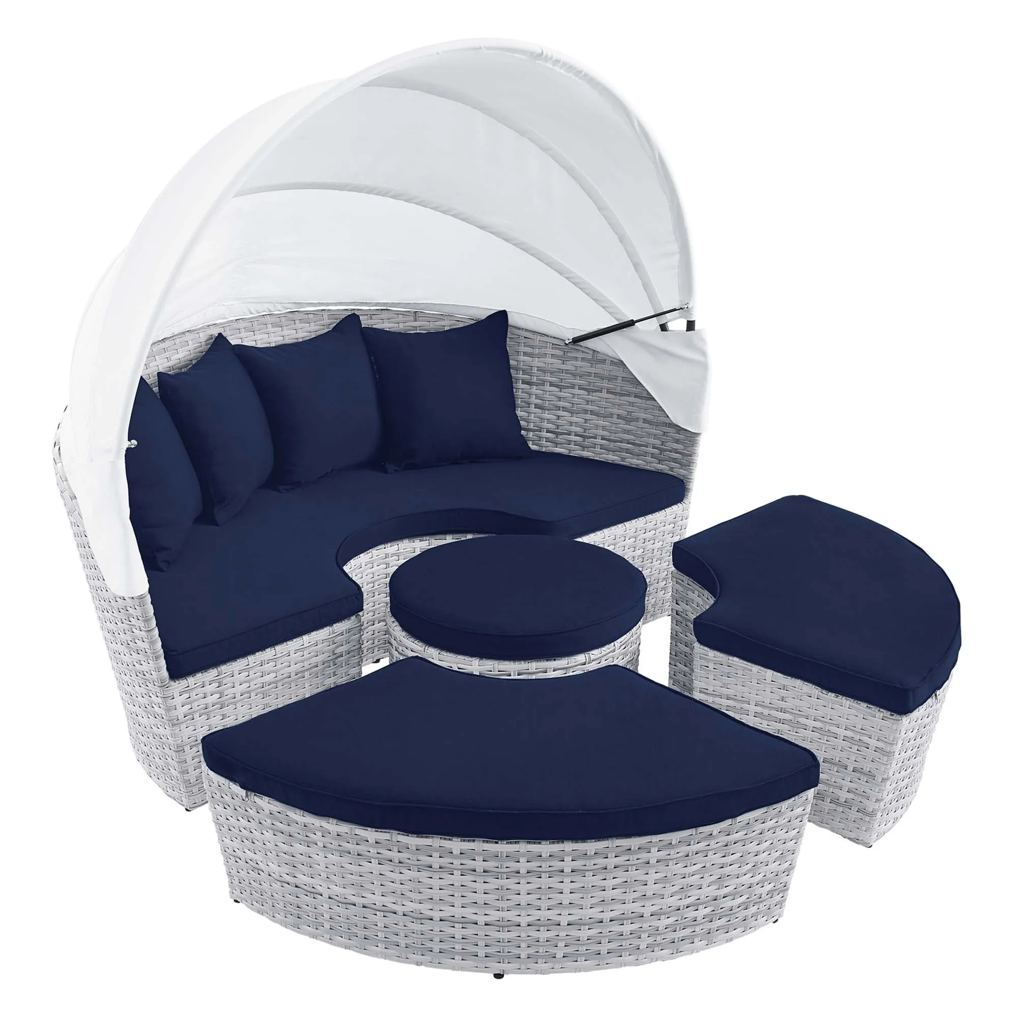 Scottsdale Canopy Sunbrella® Outdoor Patio Daybed by Modway